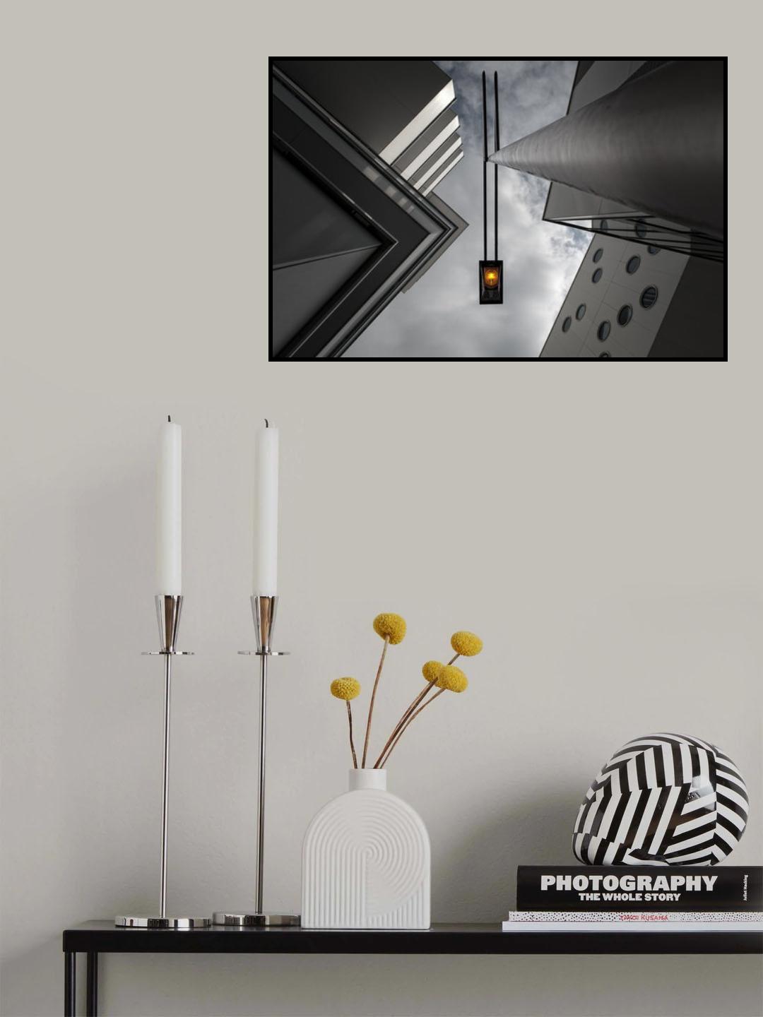 Yellow Light II Poster och Canvastavla