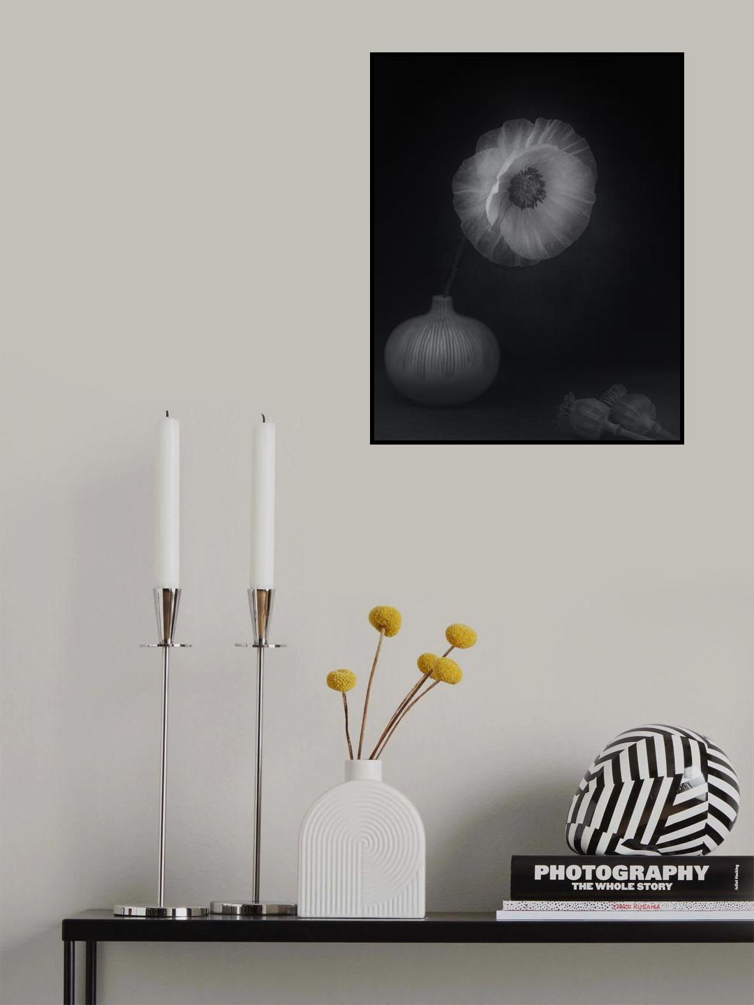 Poppies & vase Poster och Canvastavla