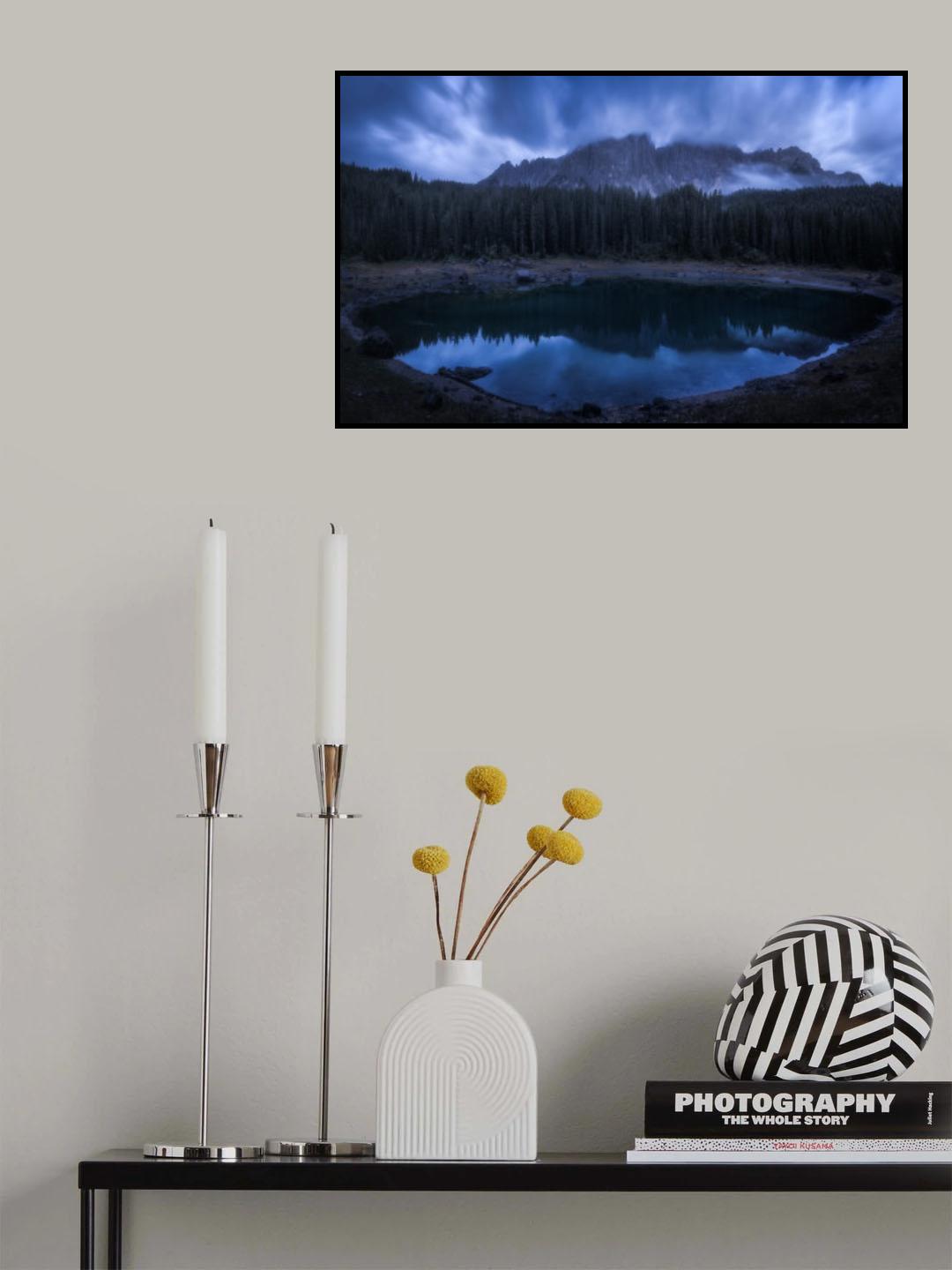 The Mysterious Lake Poster och Canvastavla