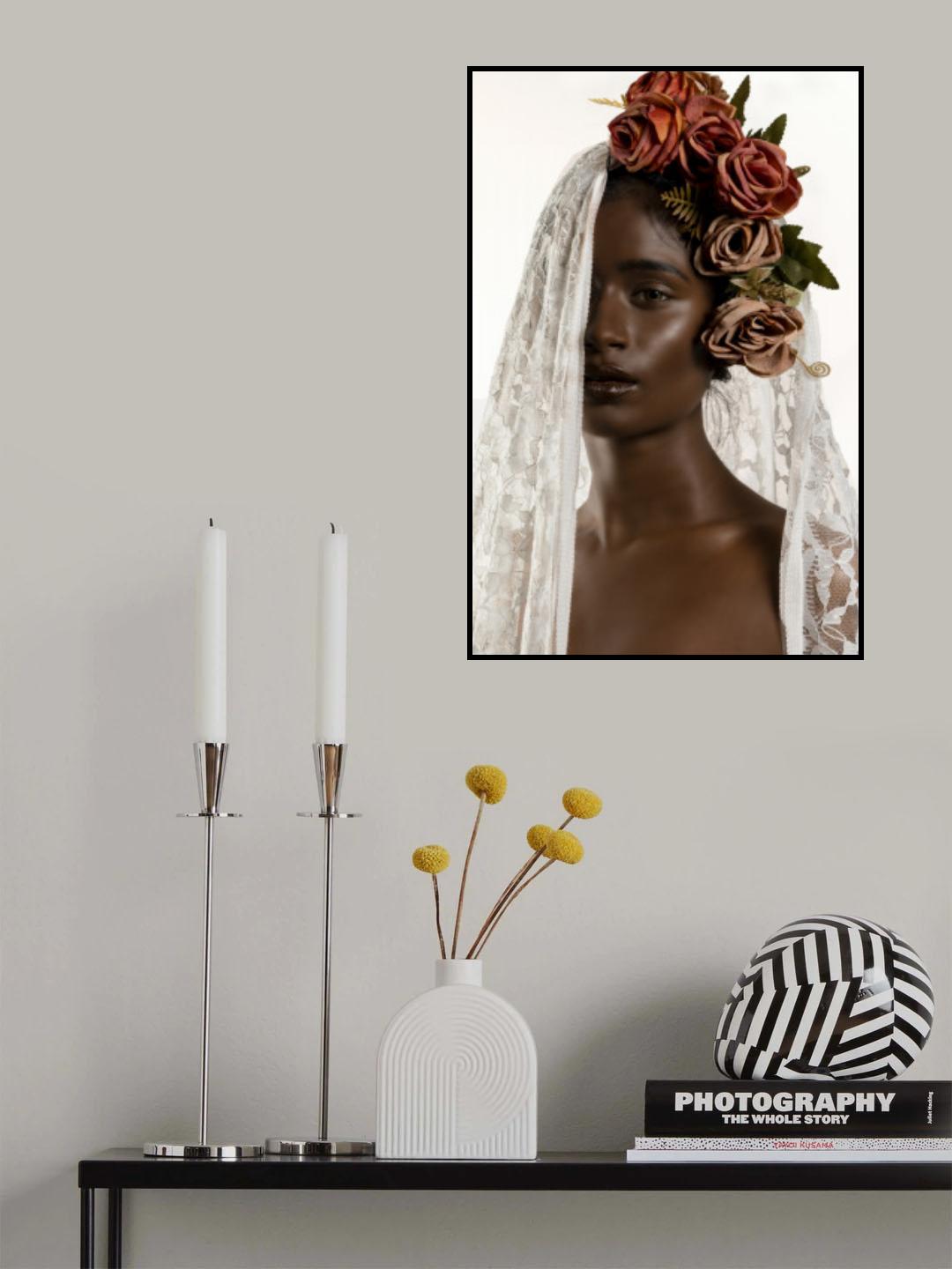 FLOWER GIRL Poster och Canvastavla