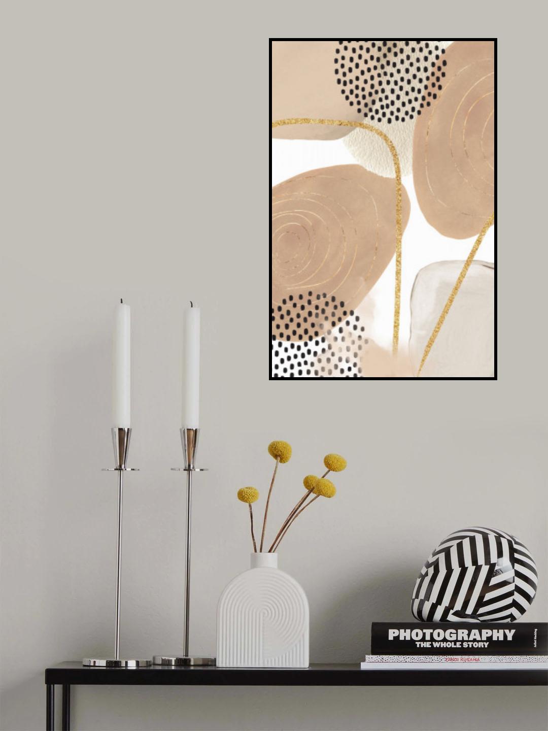 Jealous Beige-4 Poster och Canvastavla