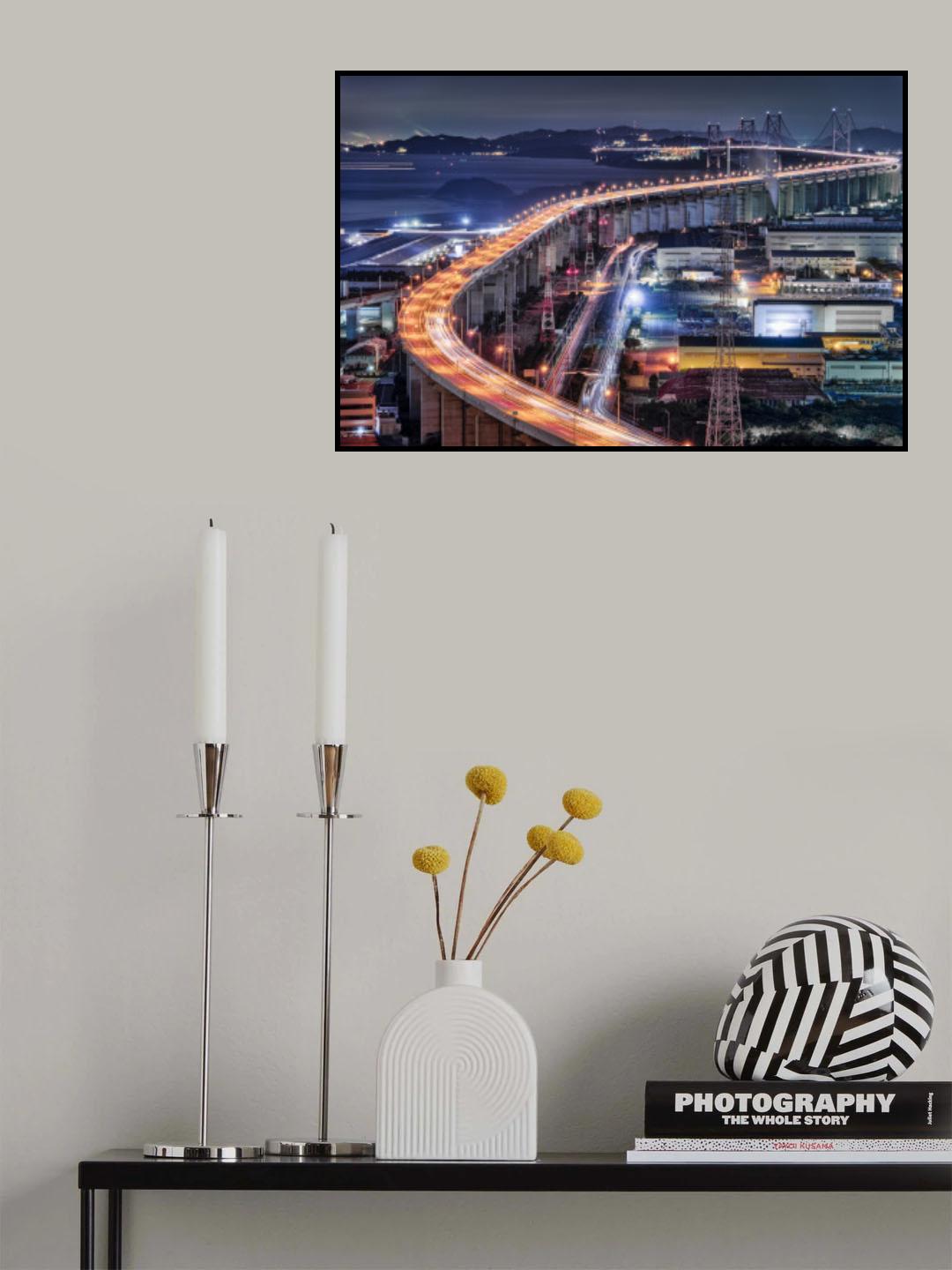 Great Seto Bridge Poster och Canvastavla