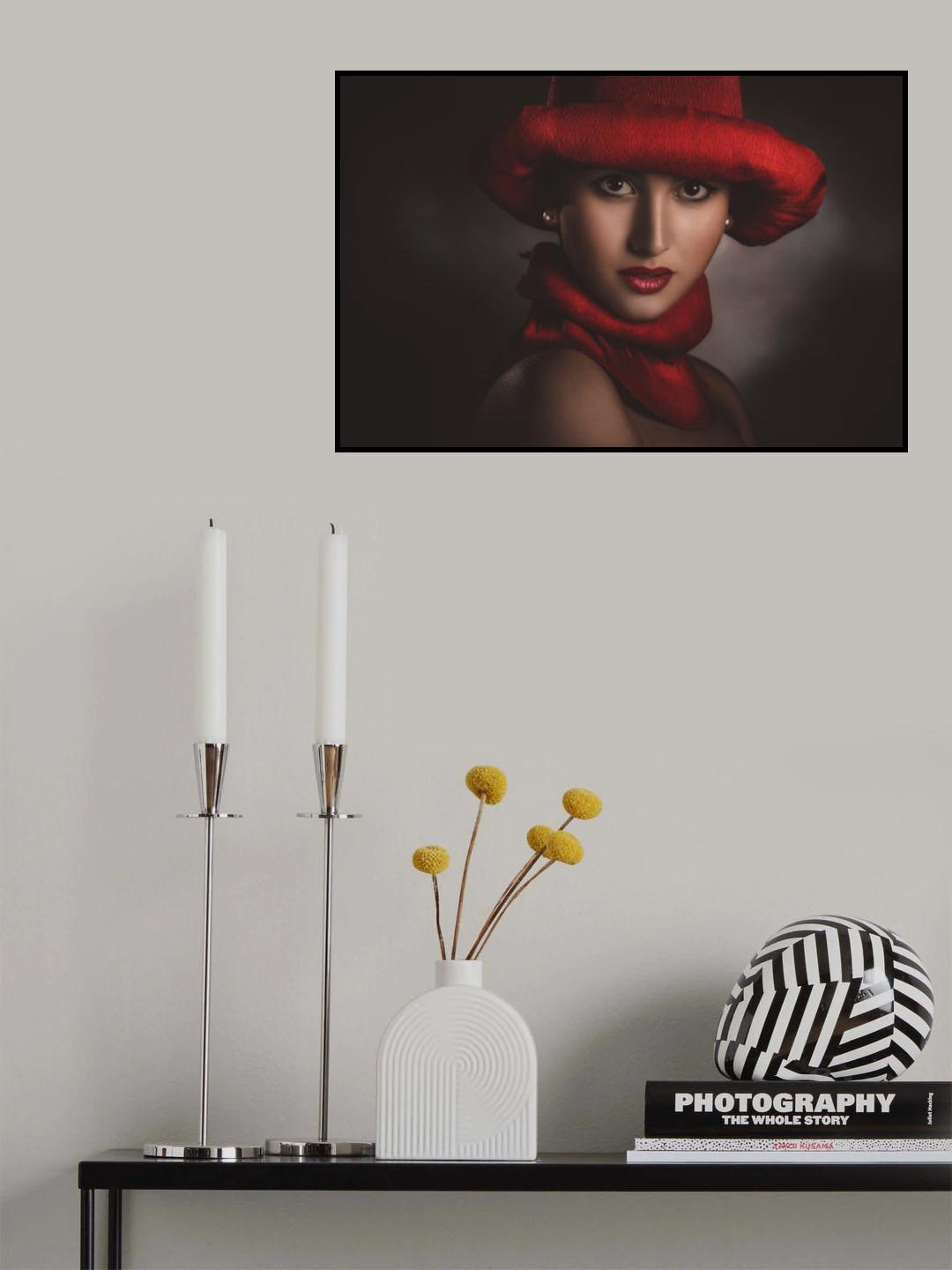 Red Poster och Canvastavla