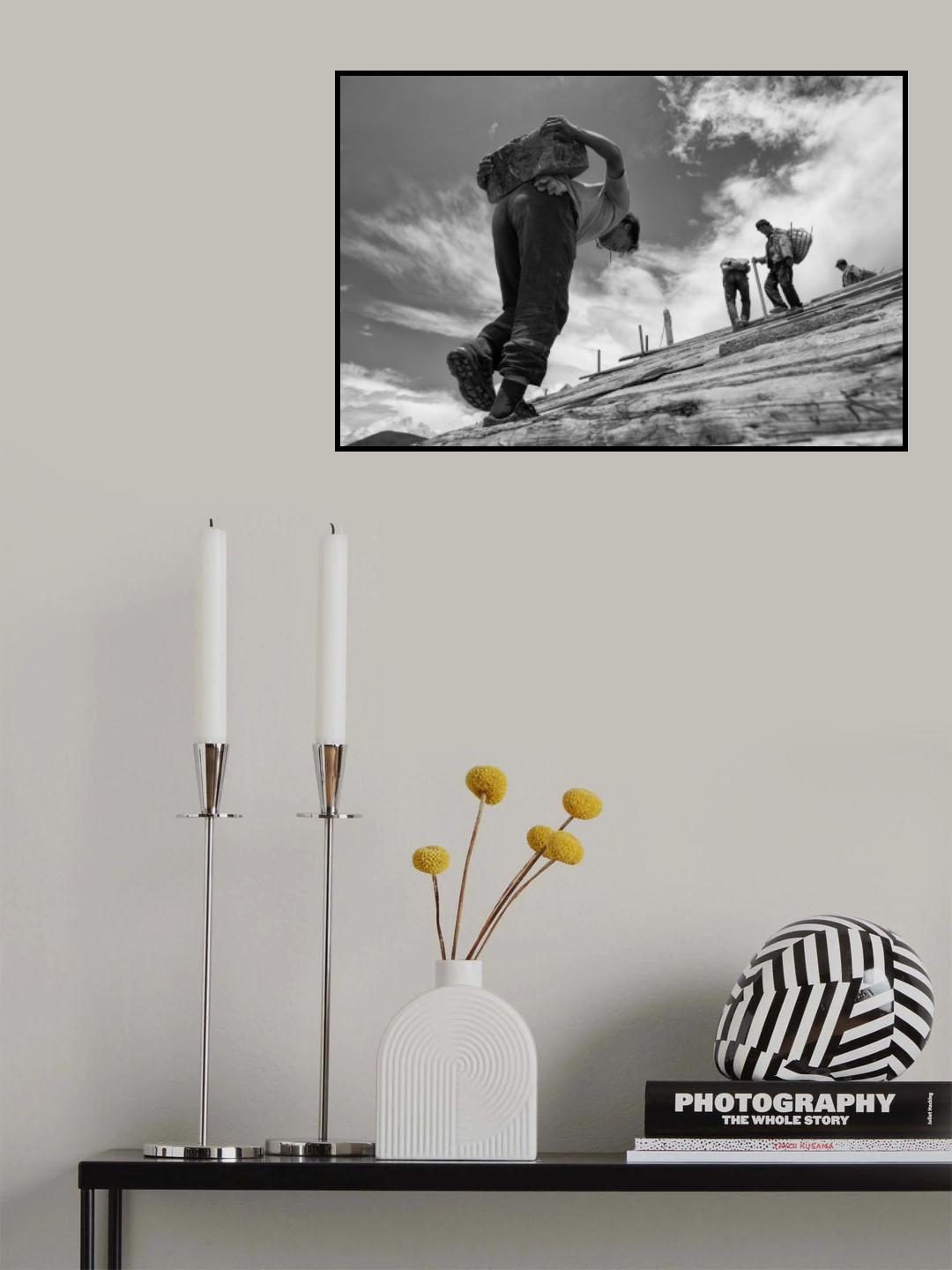 Heavy life Poster och Canvastavla