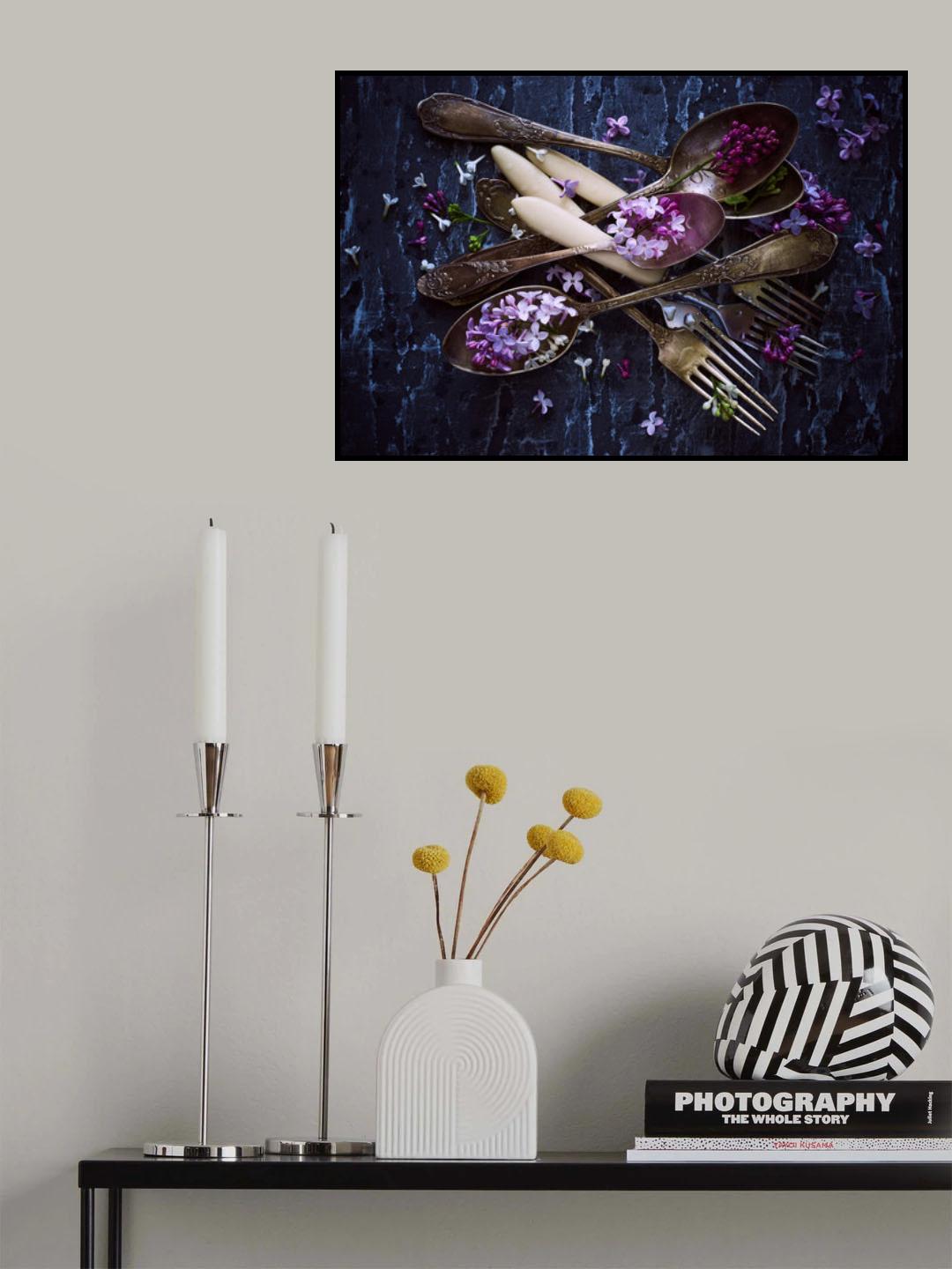 Spoons&Flowers Poster och Canvastavla