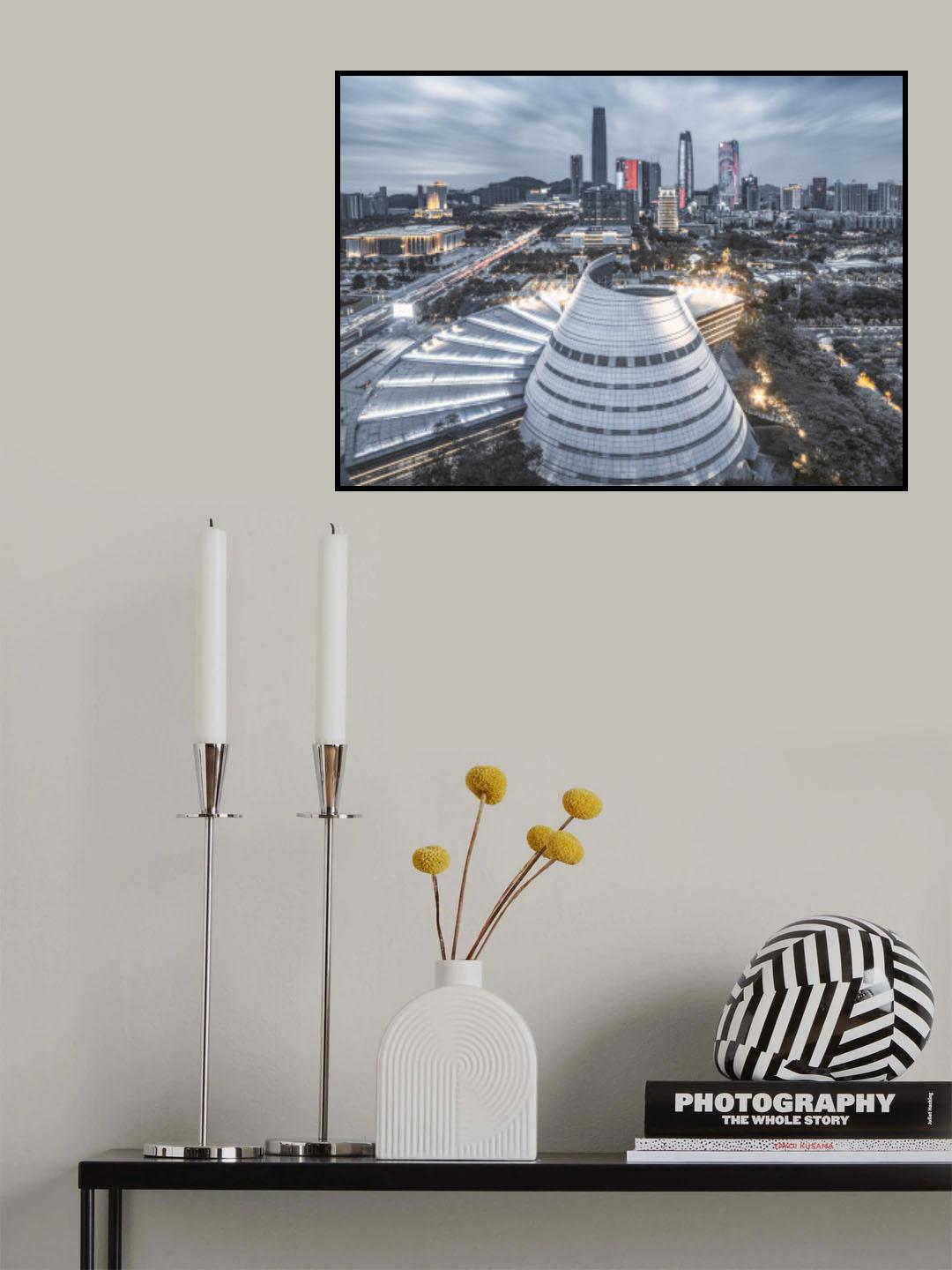 少女裙子的火车 Poster och Canvastavla