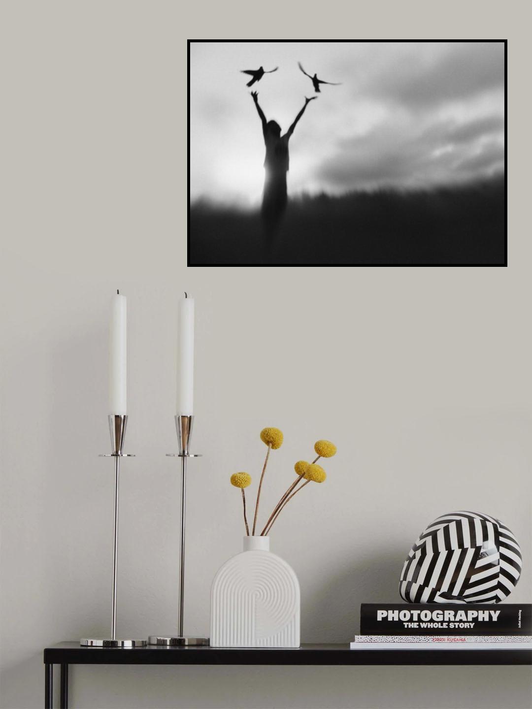 Free fly Poster och Canvastavla