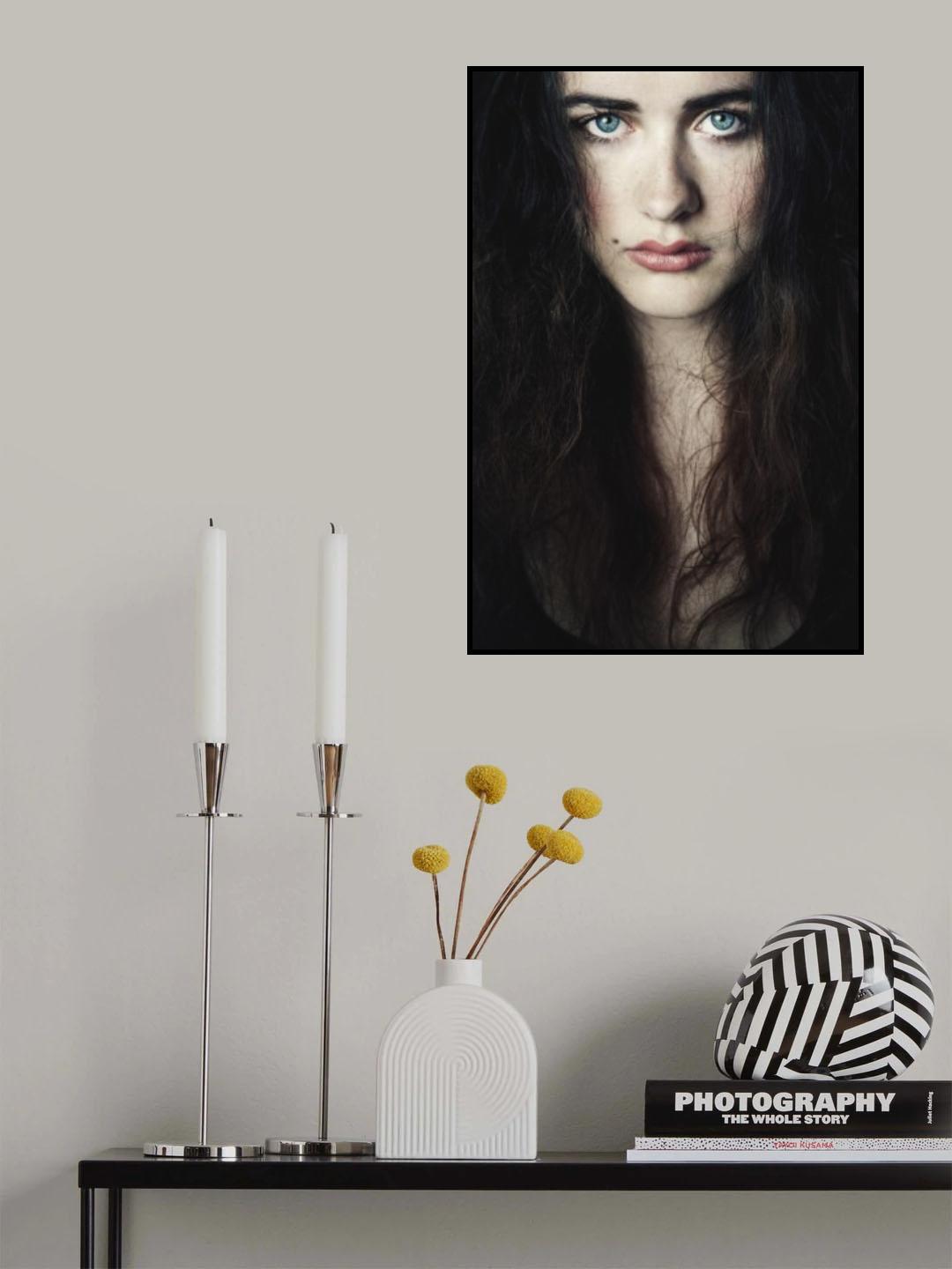 Blue Eyes Poster och Canvastavla
