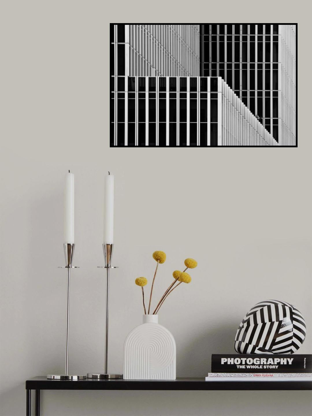 Stripes and windows Poster och Canvastavla