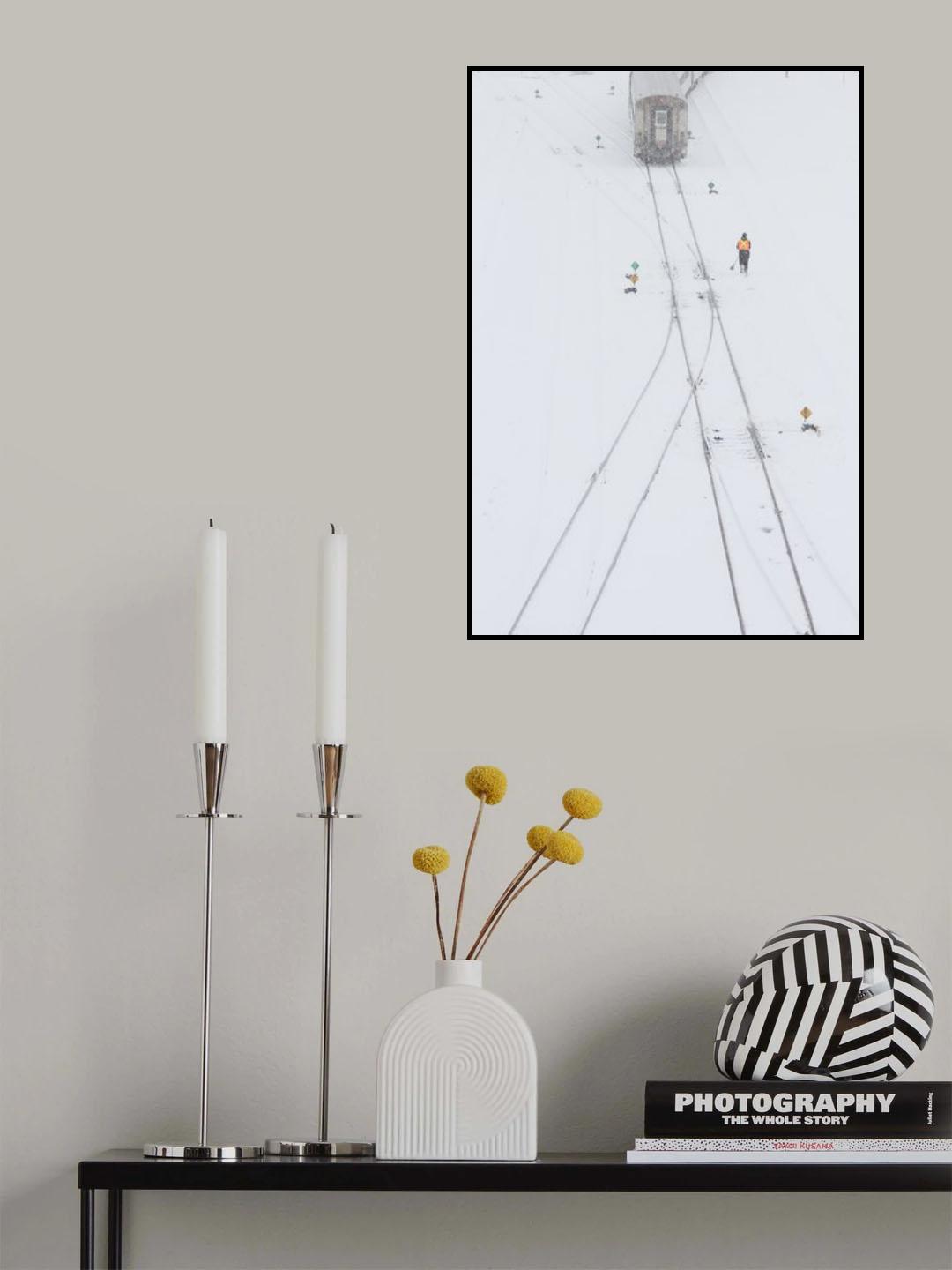 Railway workers Poster och Canvastavla