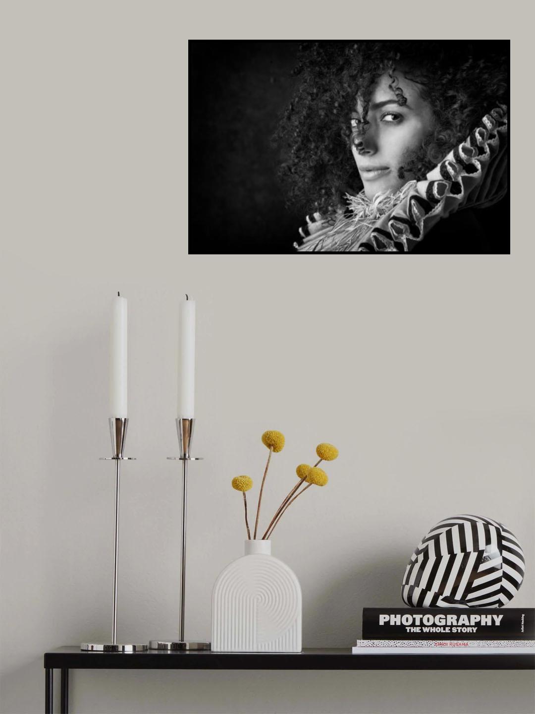 Brenda with a ruff Poster och Canvastavla