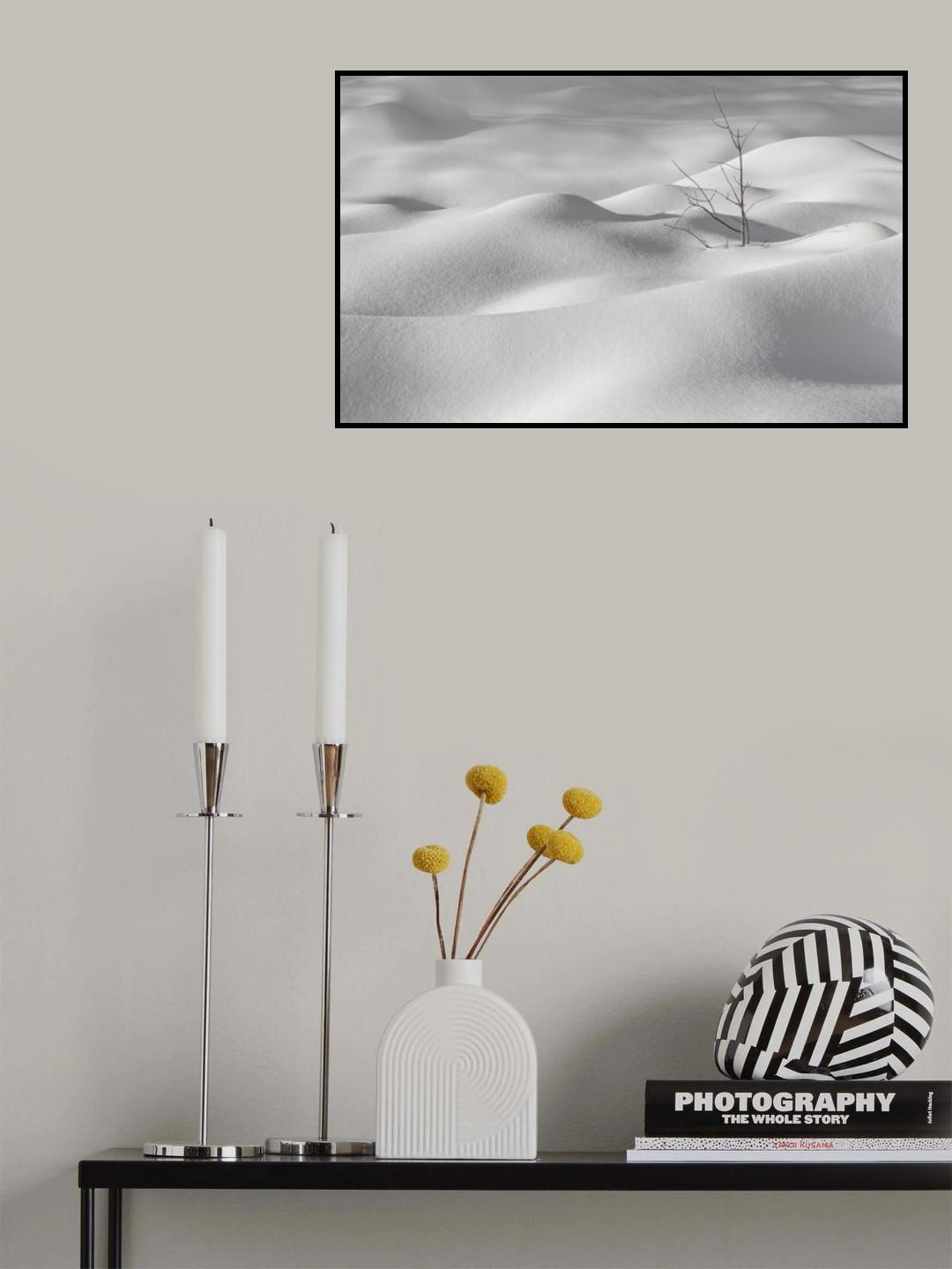 Winter silence Poster och Canvastavla