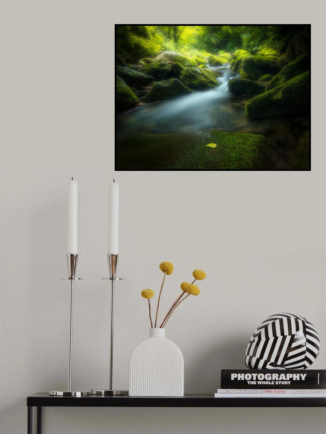 Green Stone Poster och Canvastavla
