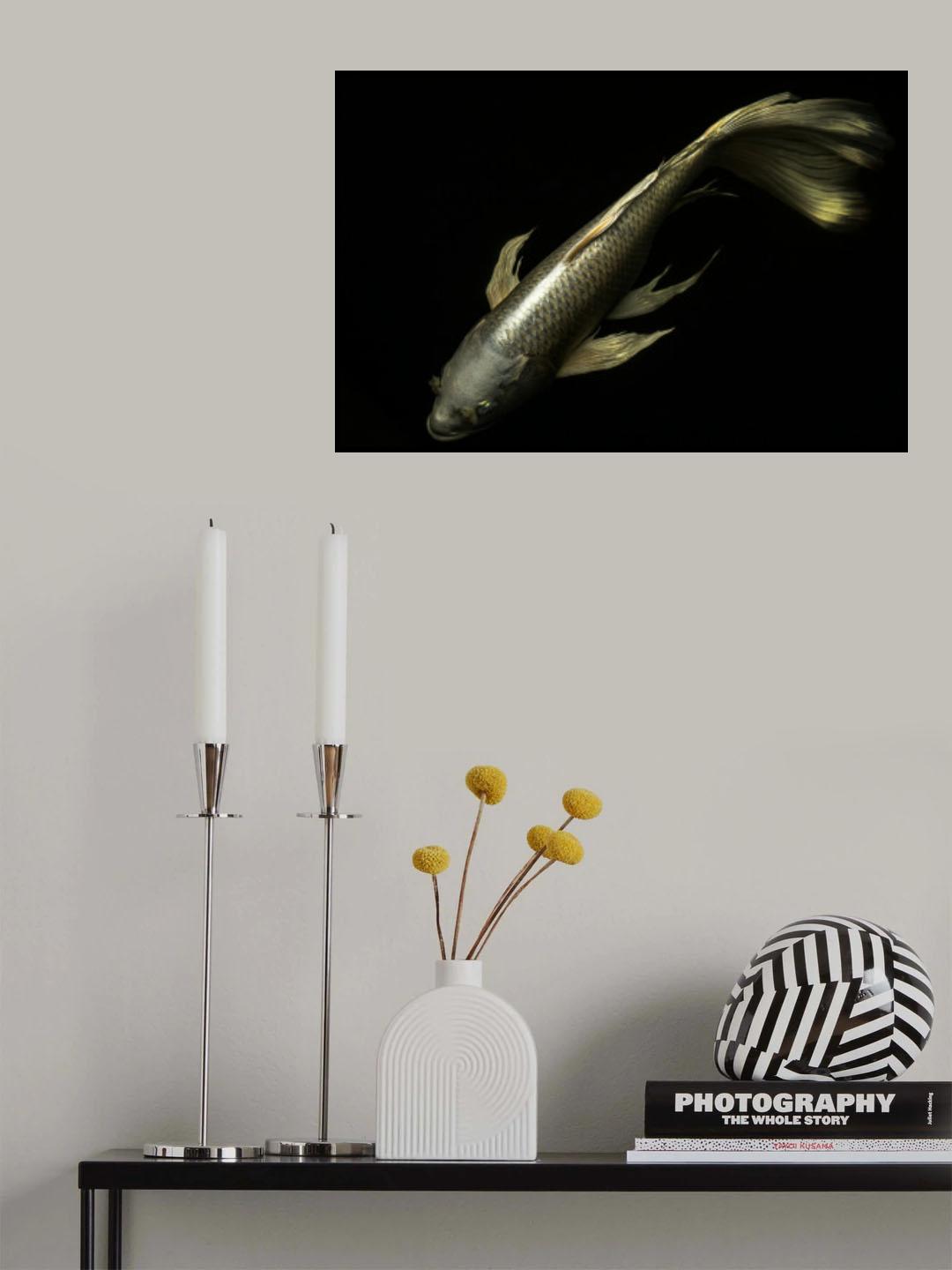 Swim alone Poster och Canvastavla