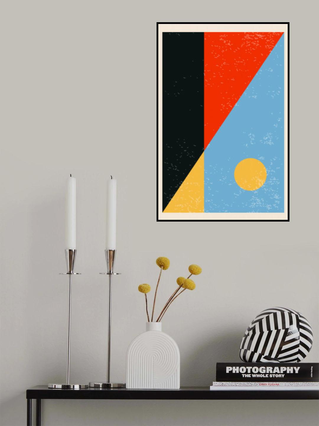 Minimal Abstract Shapes Series #19 Poster och Canvastavla