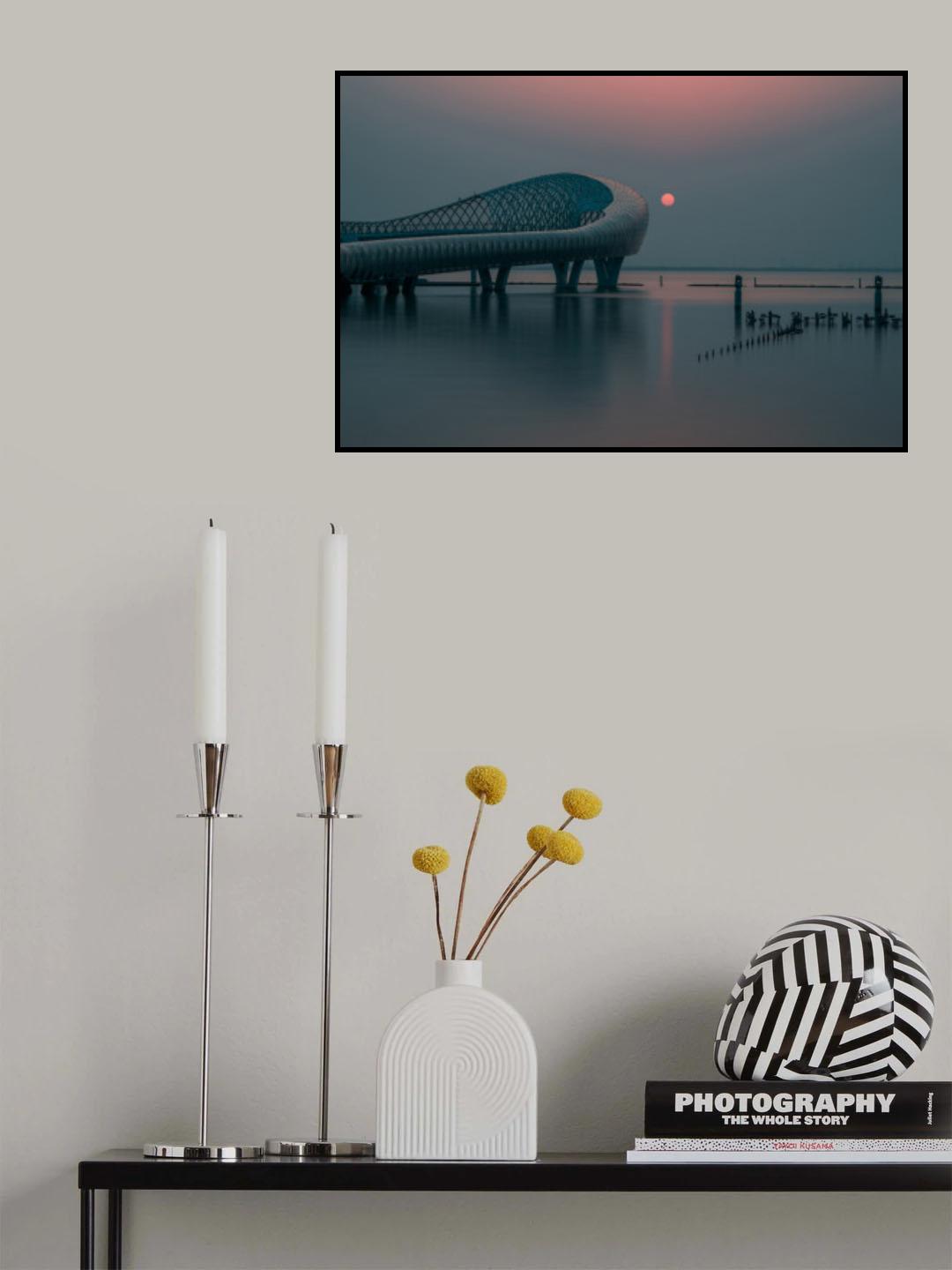 Sunset Poster och Canvastavla
