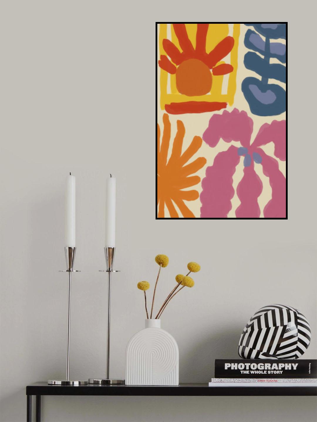 Happy Summer No 2 Poster och Canvastavla