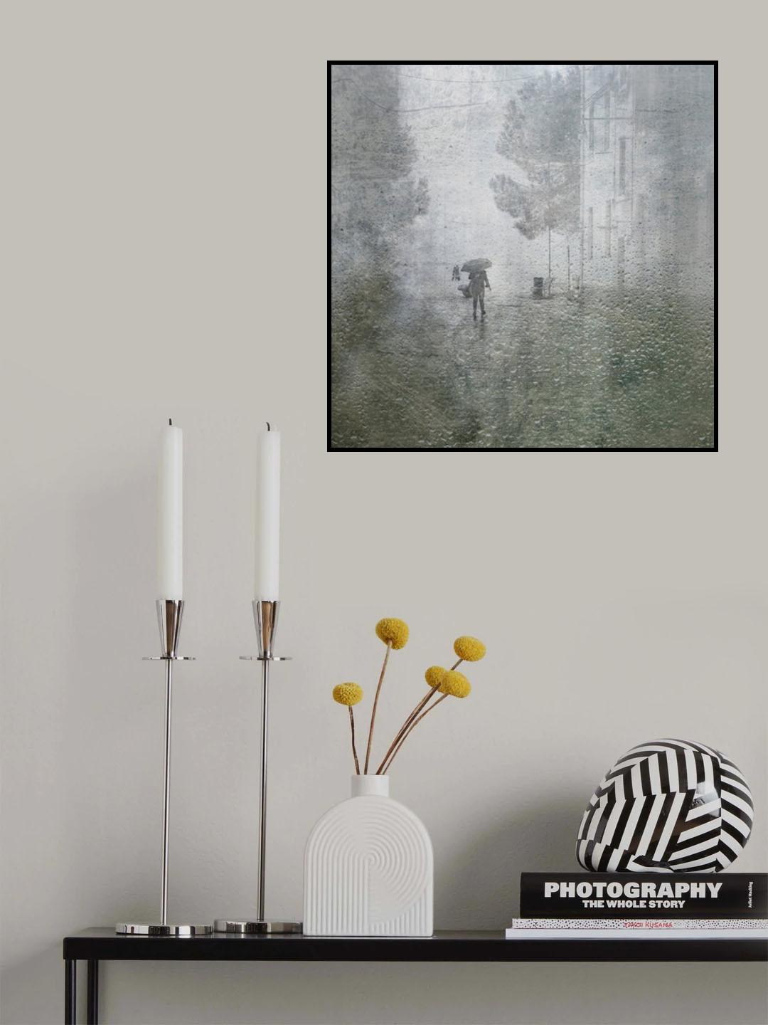 it's raining Poster och Canvastavla