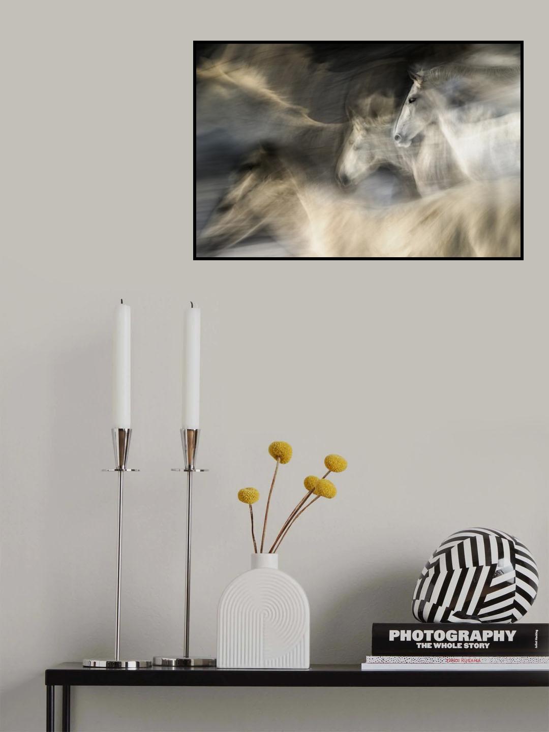 In motion Poster och Canvastavla