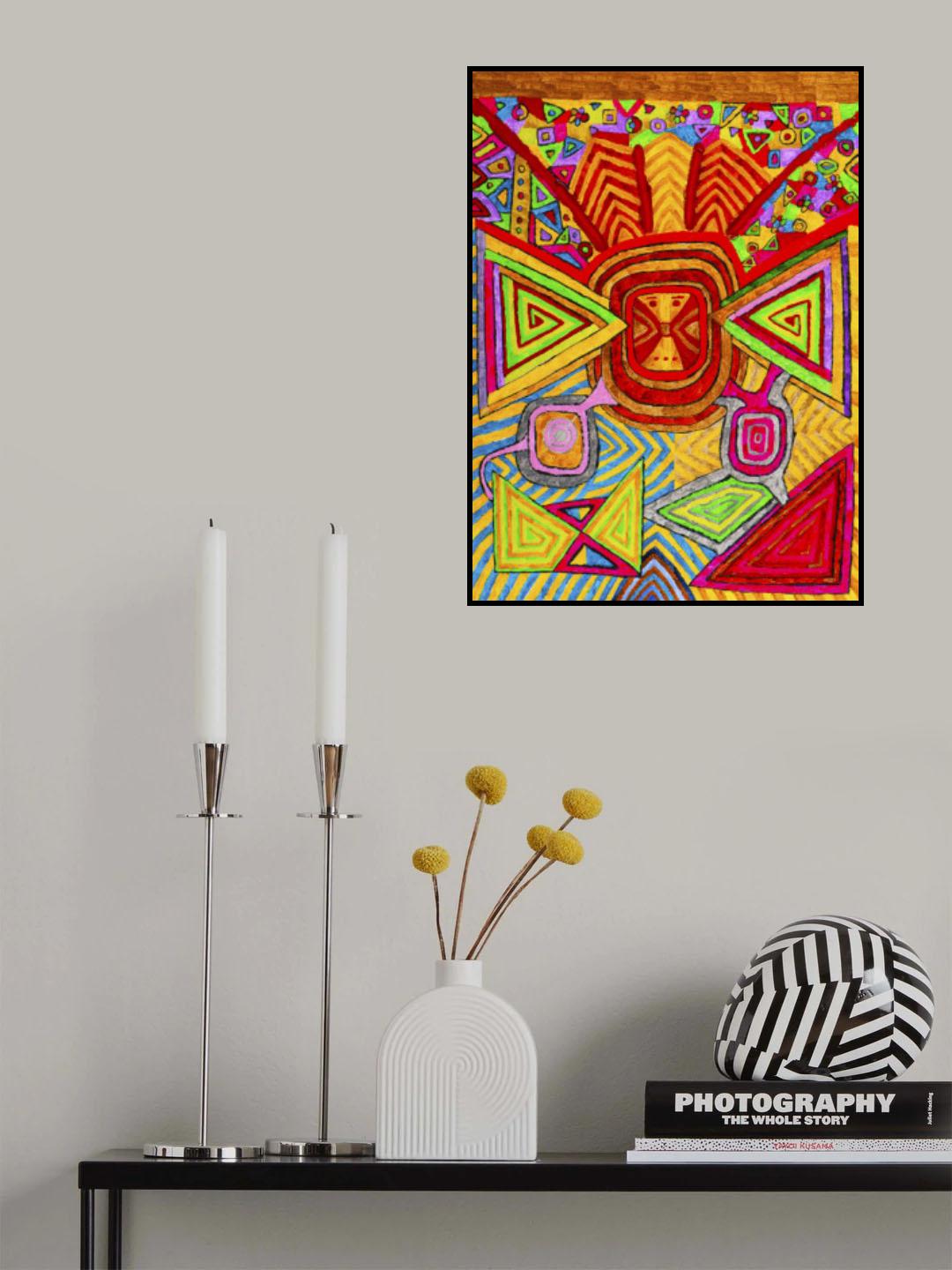 Colorblind Poster och Canvastavla