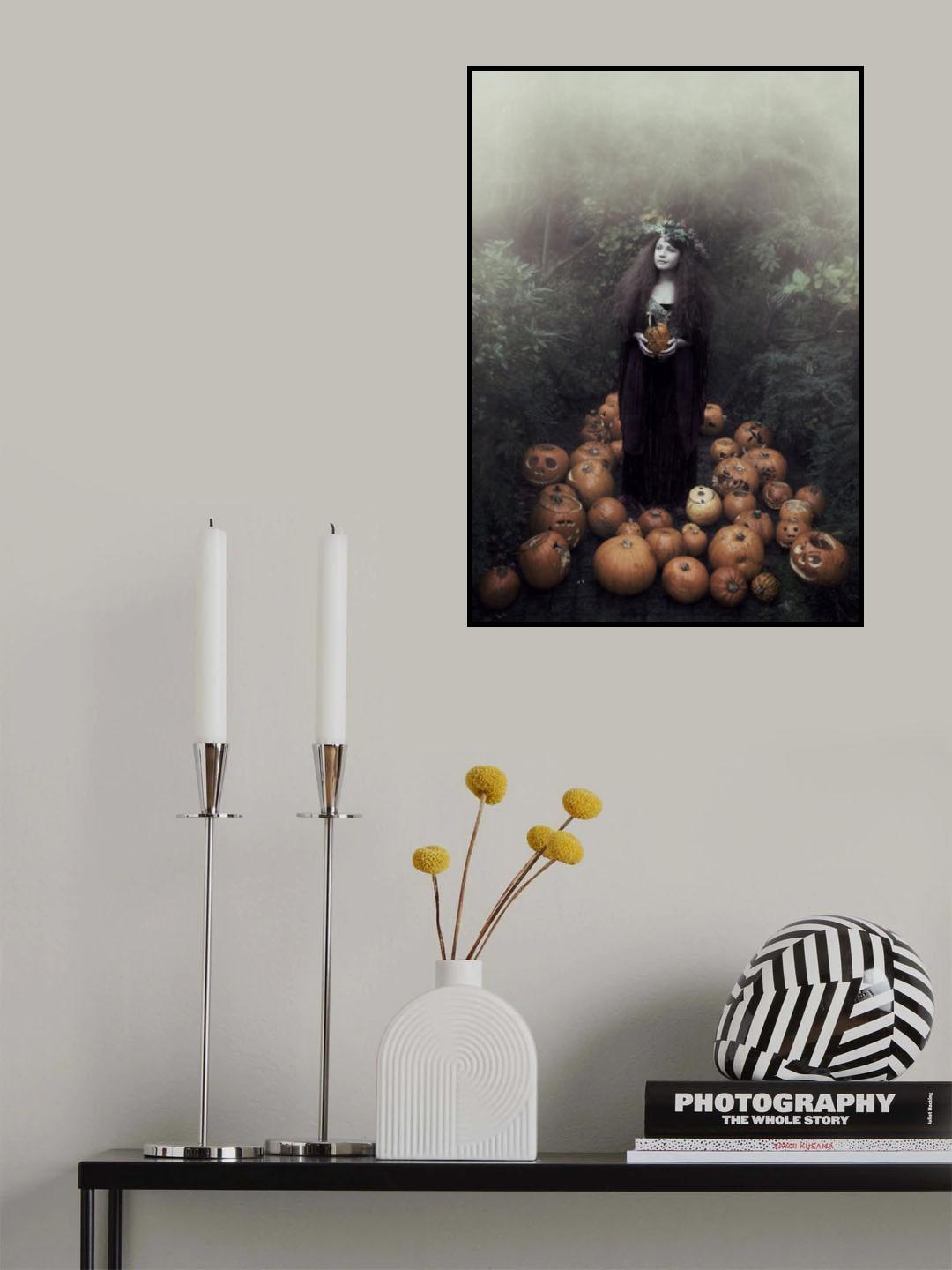 Pumpkin Queen Poster och Canvastavla