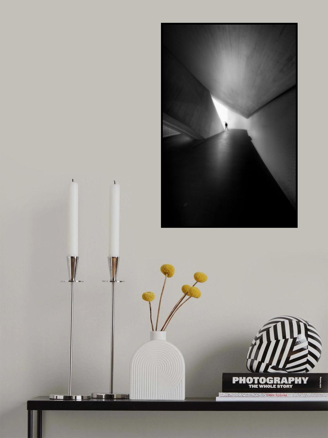 Walking into the light Poster och Canvastavla