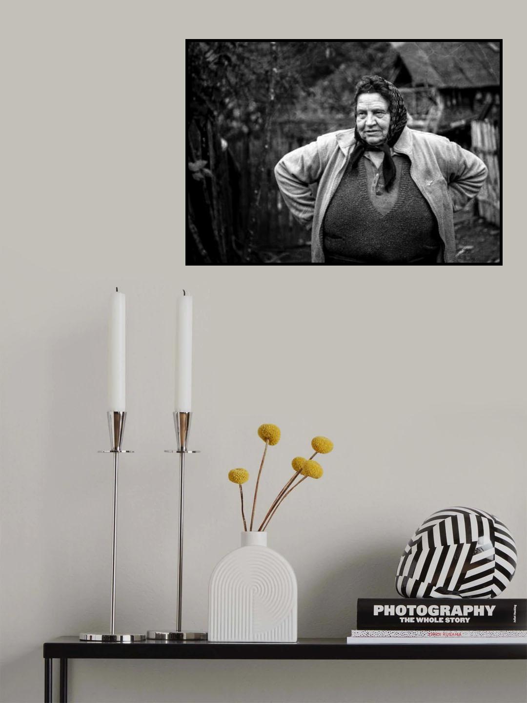 The old woman Poster och Canvastavla