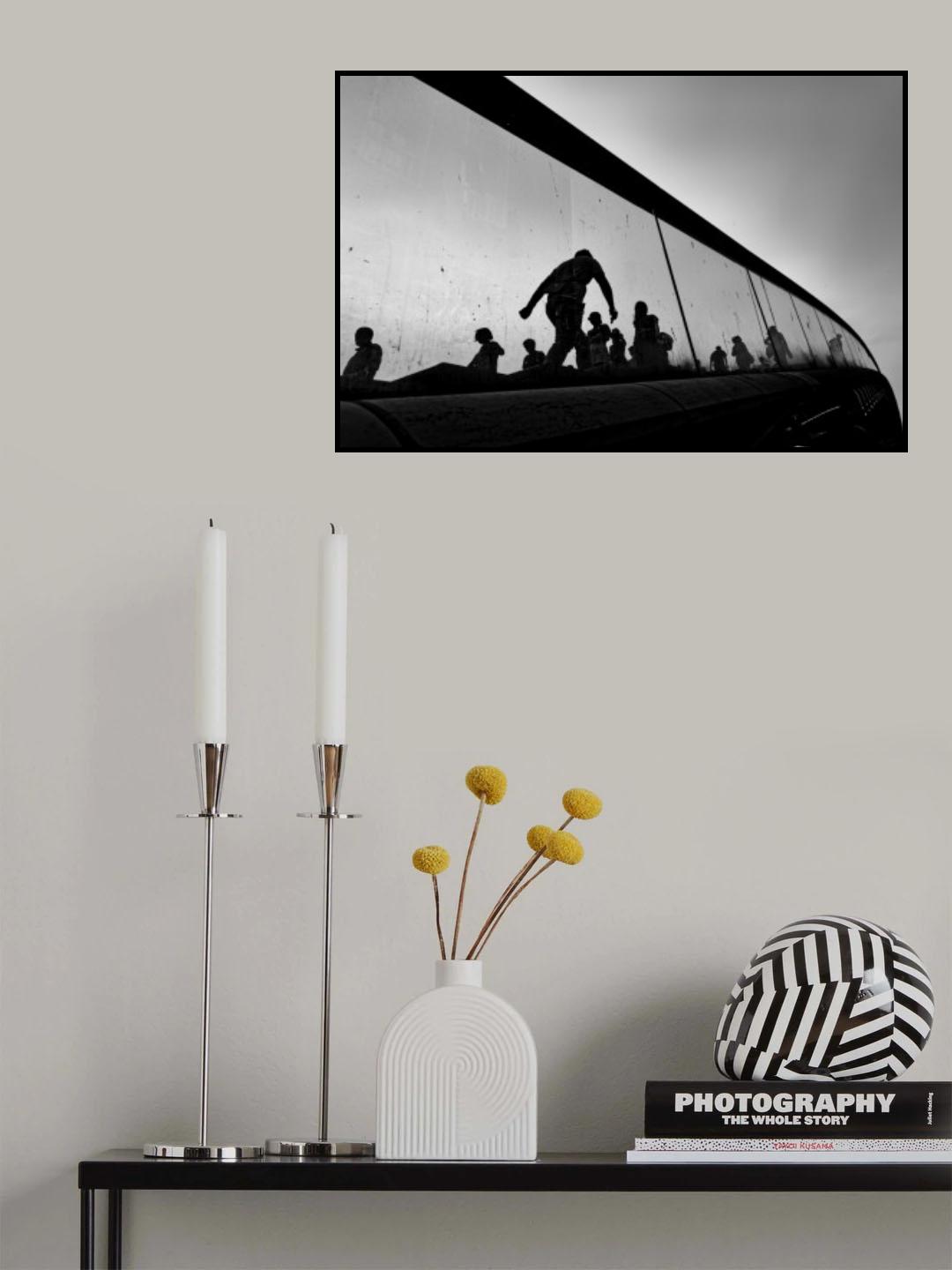 shadow bridge Poster och Canvastavla