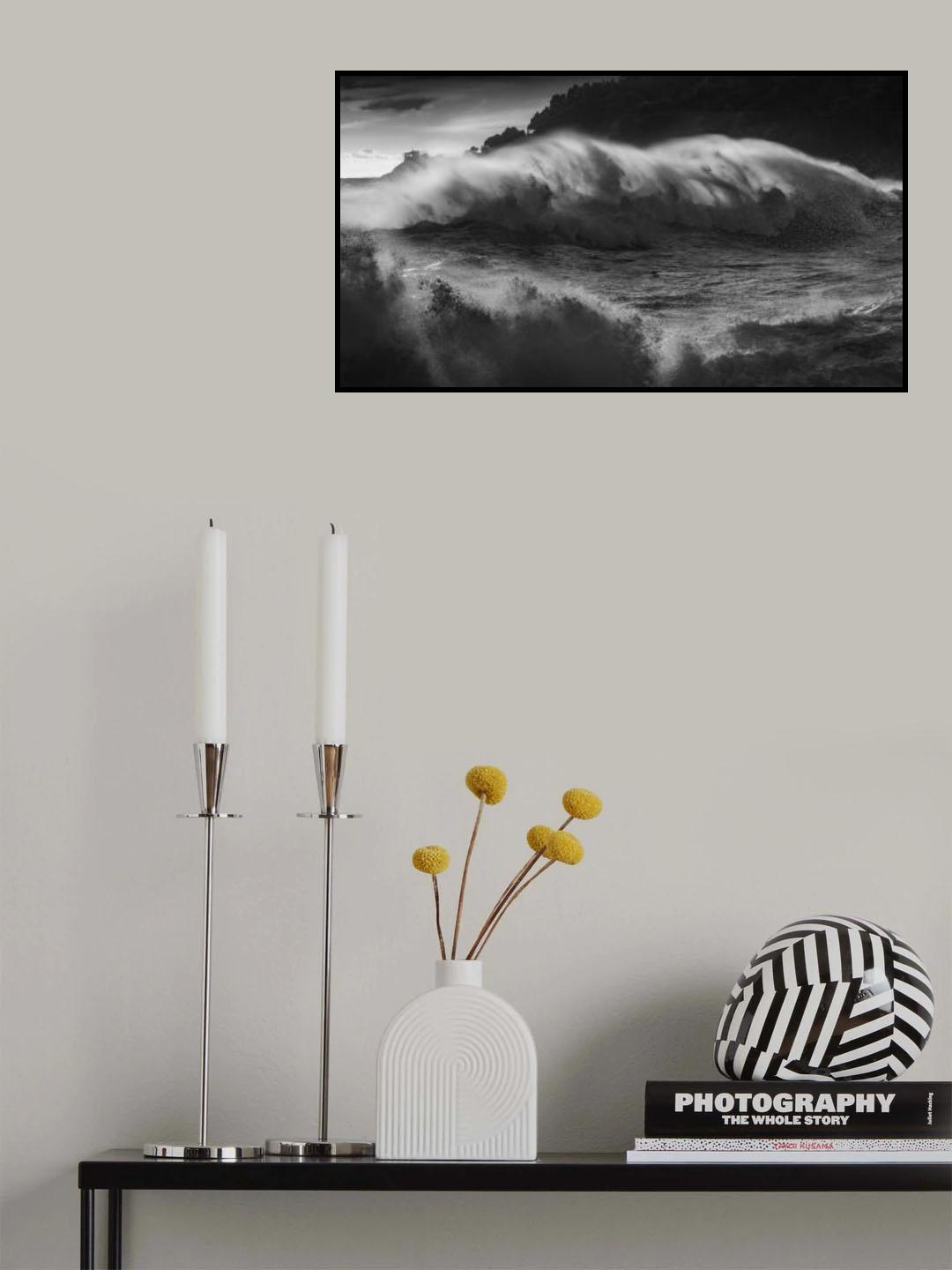 THE LONG WAVE Poster och Canvastavla