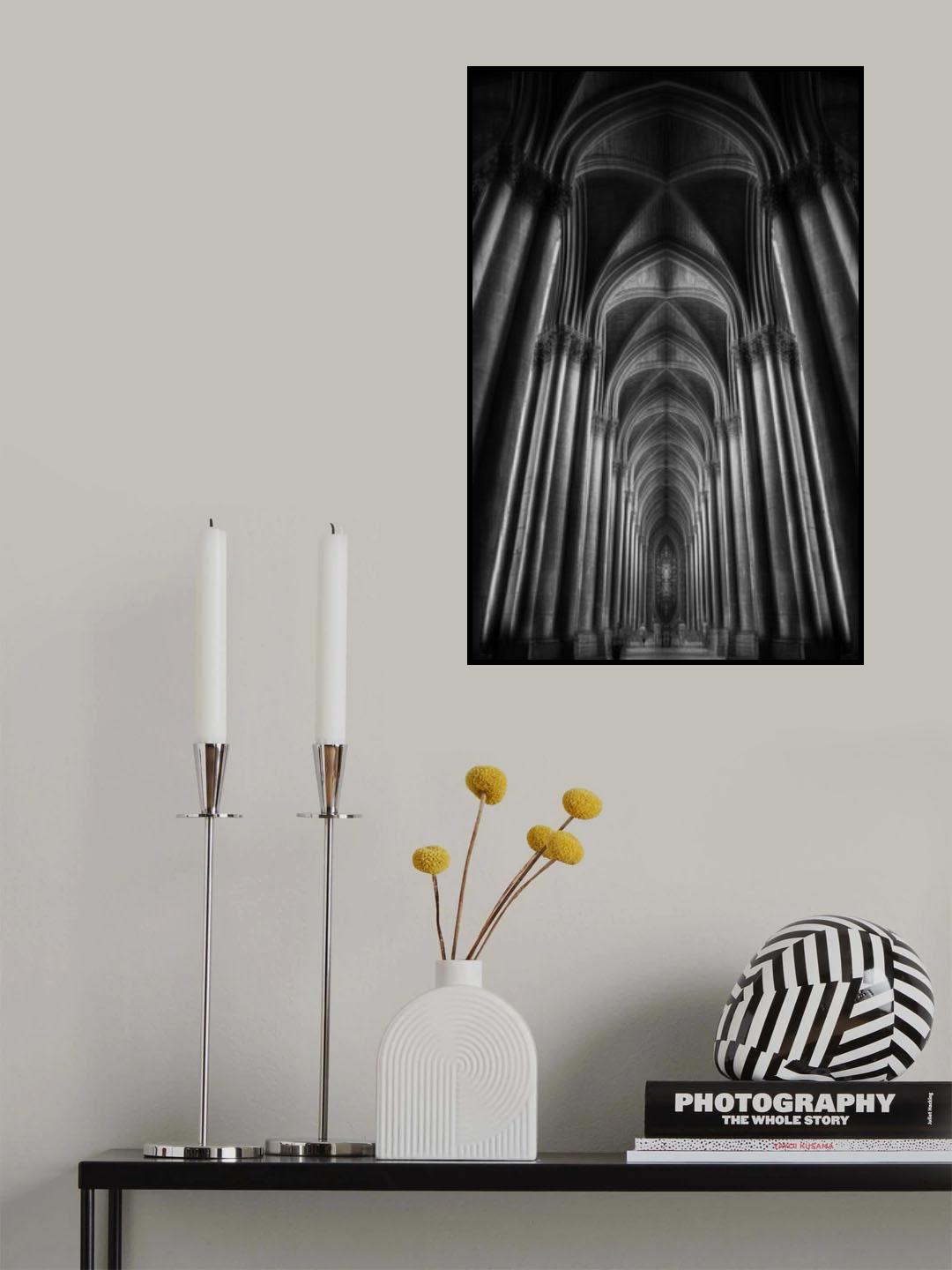 Notre-Dame Cathédral Poster och Canvastavla