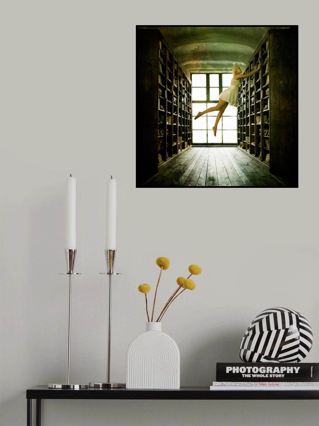 In The Library Poster och Canvastavla
