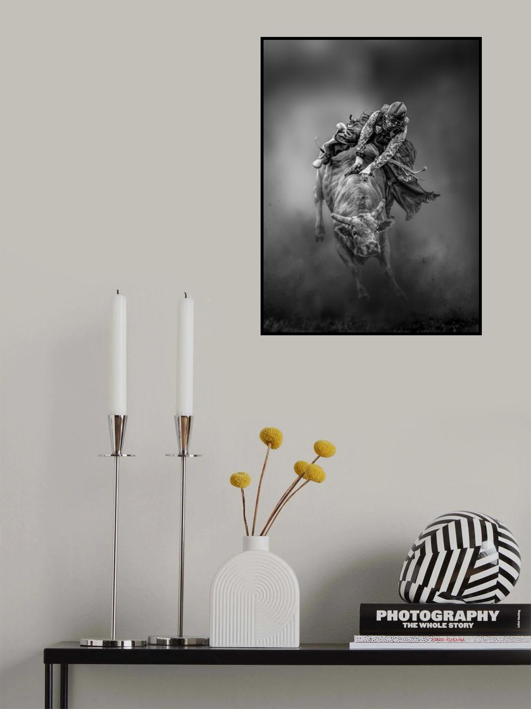 The Warrior Poster och Canvastavla