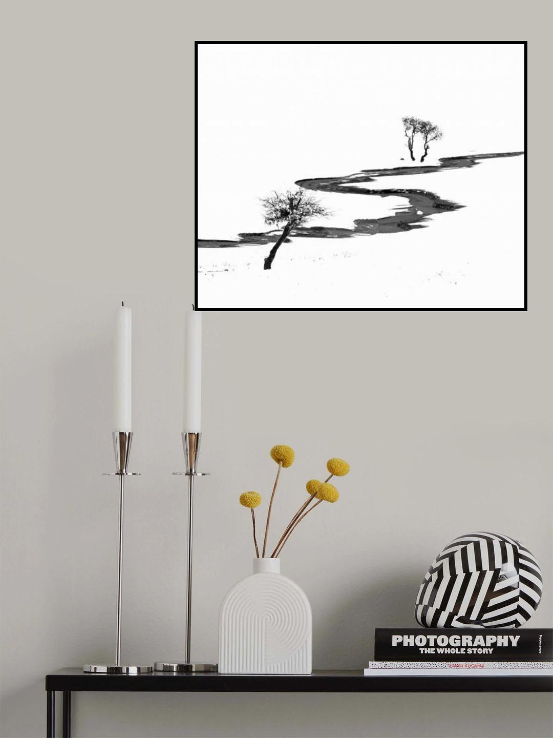 Both sides of the river Poster och Canvastavla
