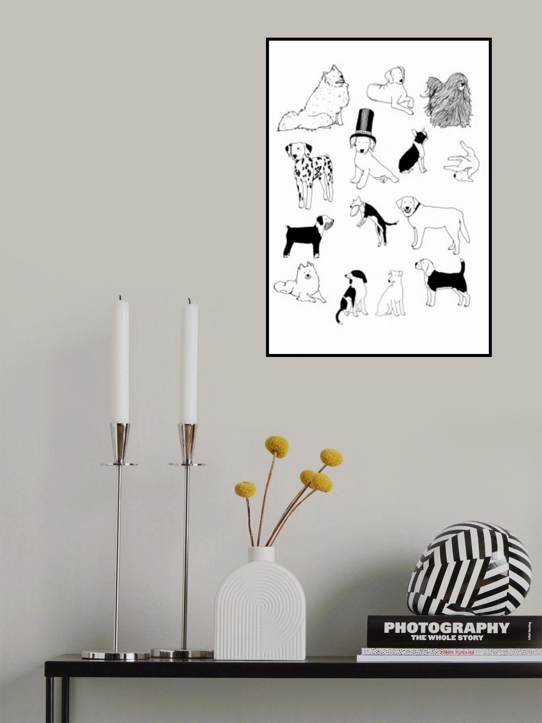 Dogs Poster och Canvastavla