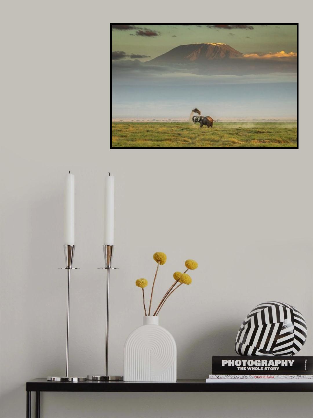 The magic of Amboseli Poster och Canvastavla