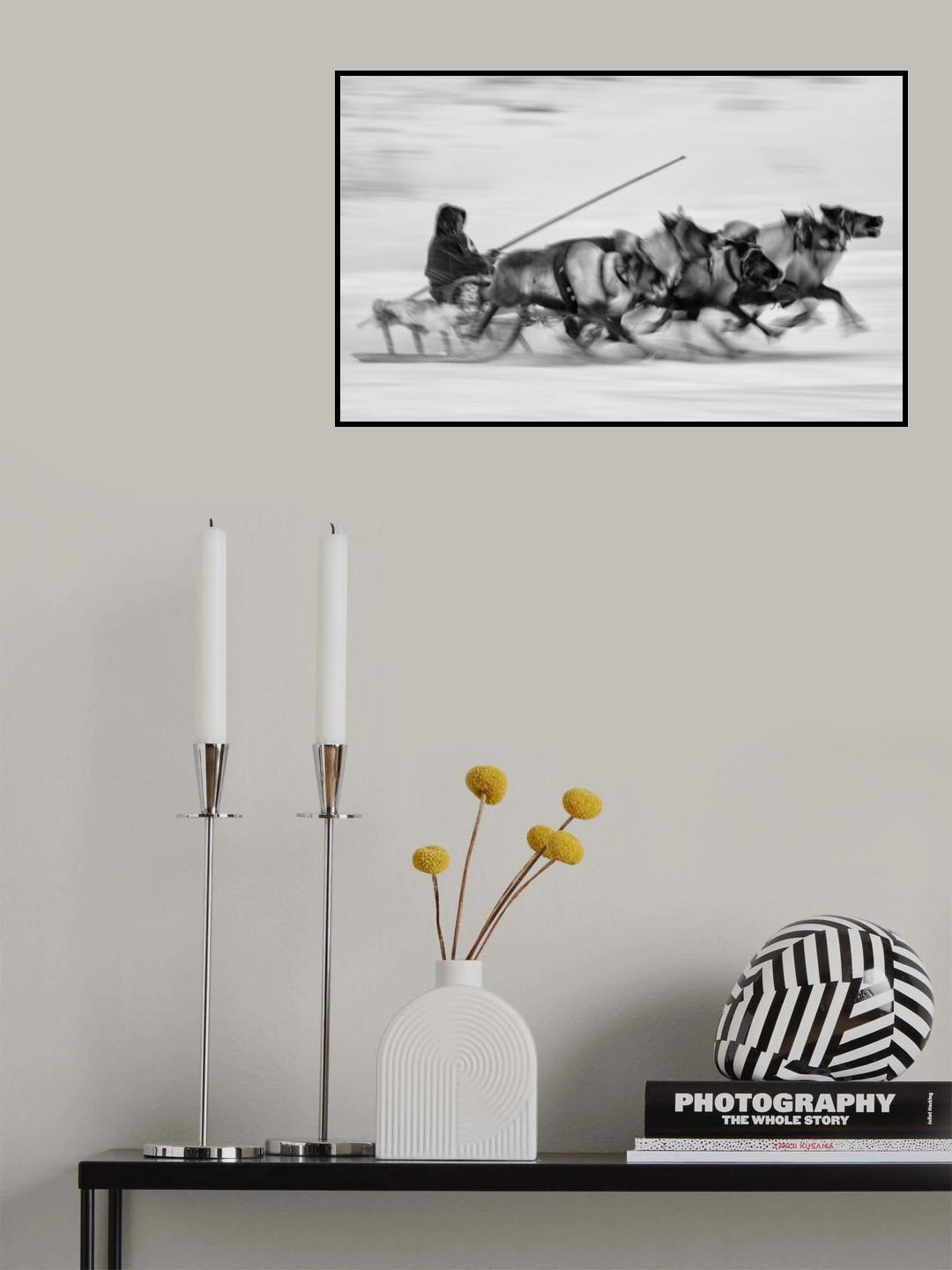 Faster than wind Poster och Canvastavla