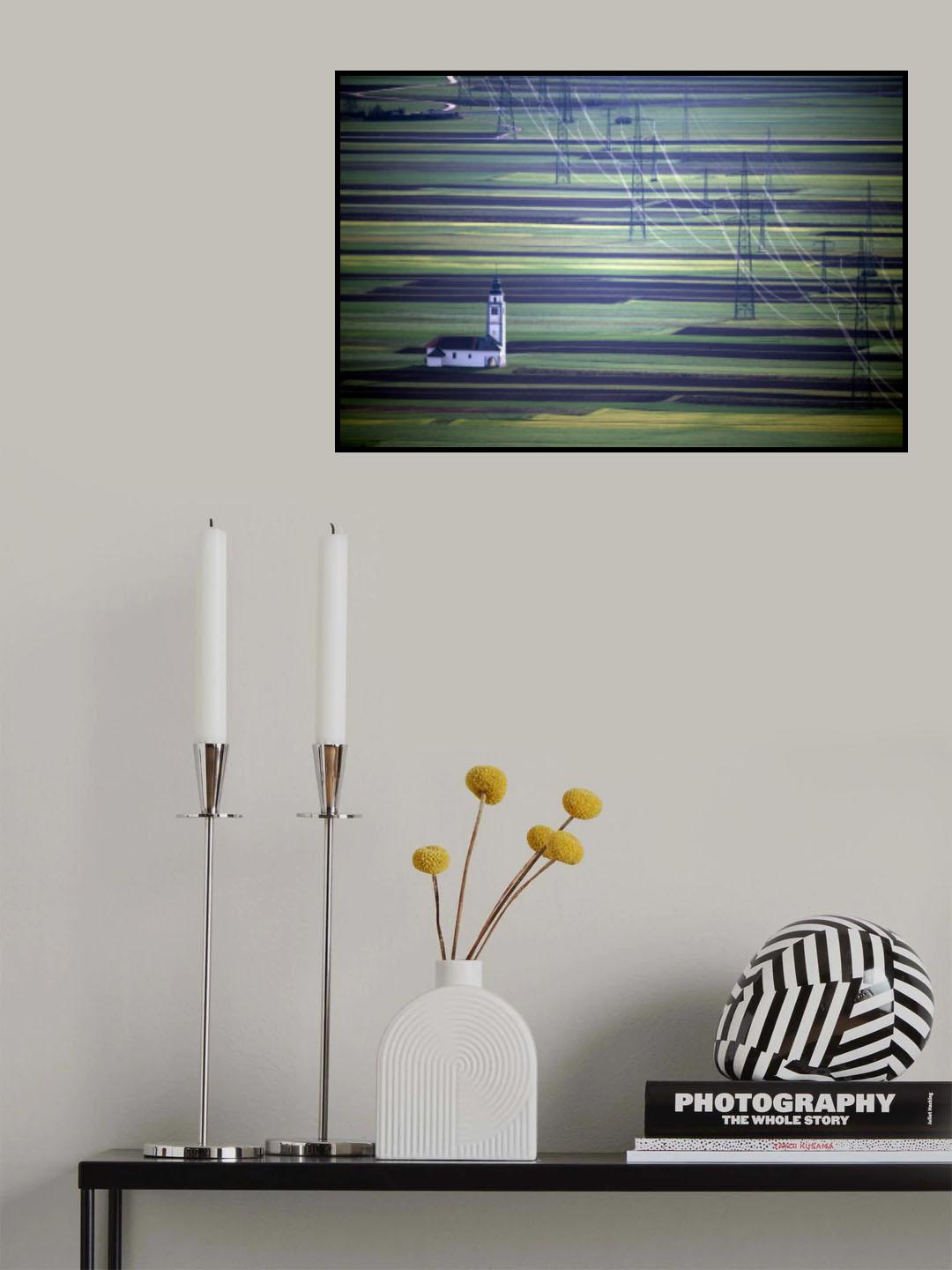 Sorsko field Poster och Canvastavla