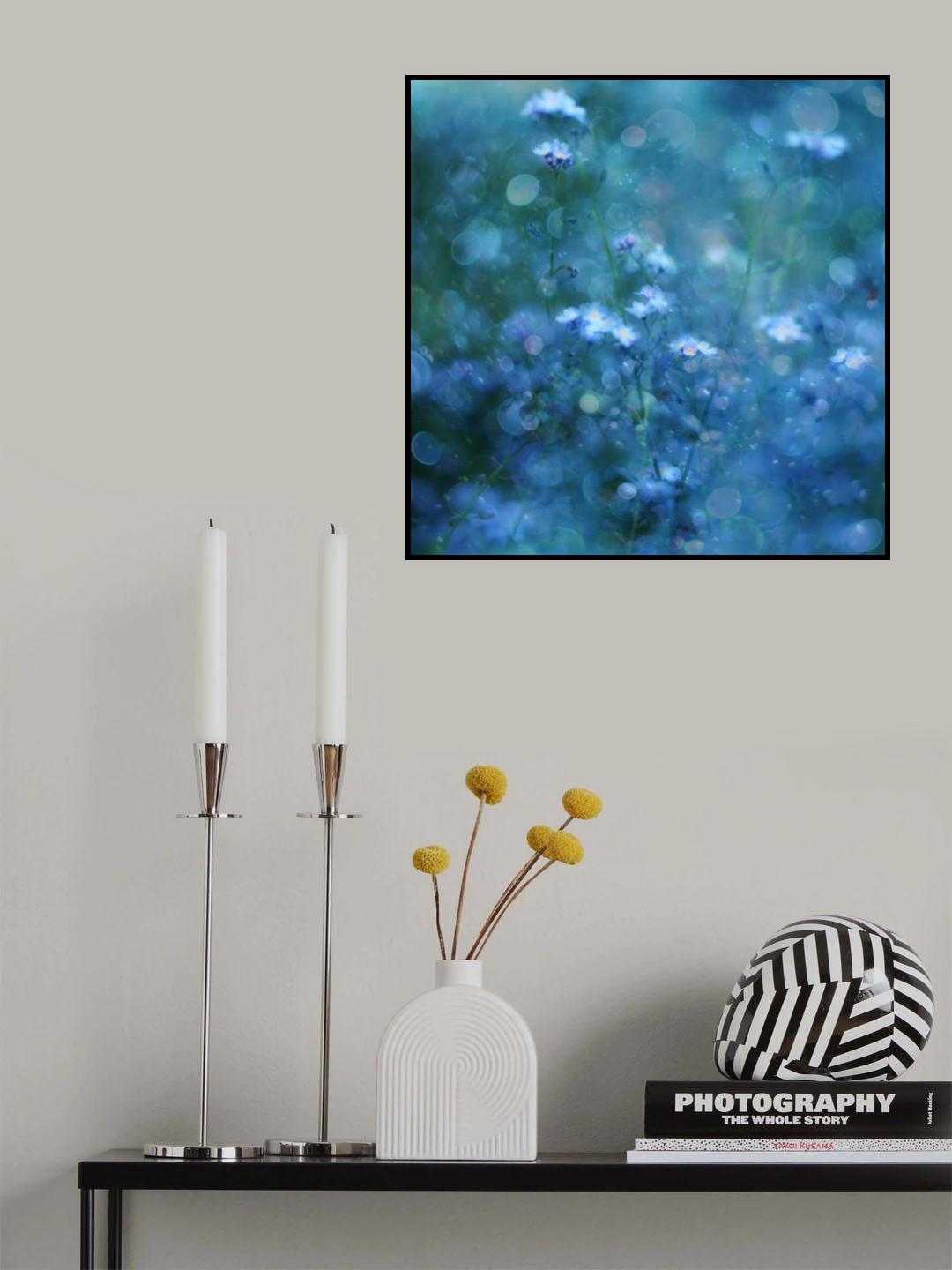 Blue Serenity Poster och Canvastavla