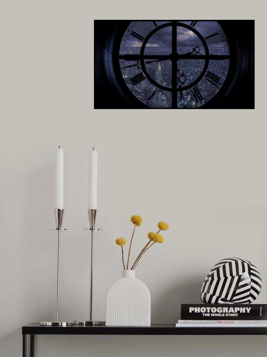 Gotham viewed from above Poster och Canvastavla