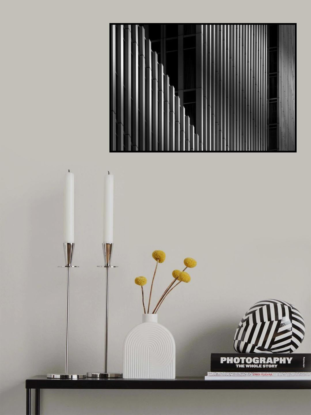 Verticals with a twist Poster och Canvastavla
