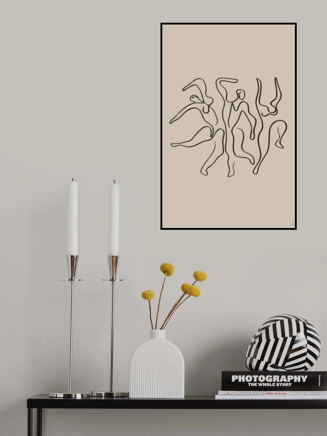 Dance 1 Poster och Canvastavla