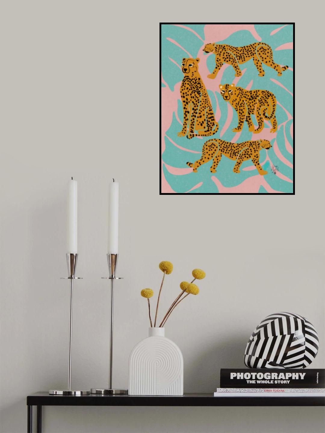 Leopards Erum Khalili.png Poster och Canvastavla