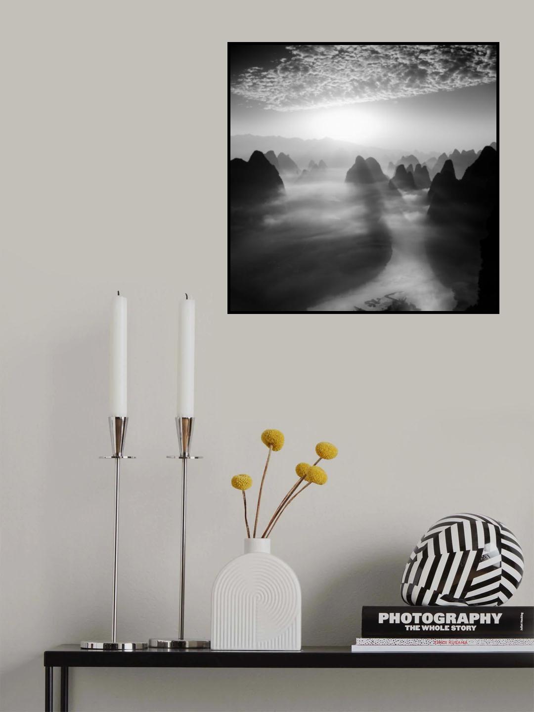 Xianggongshan Hill Poster och Canvastavla