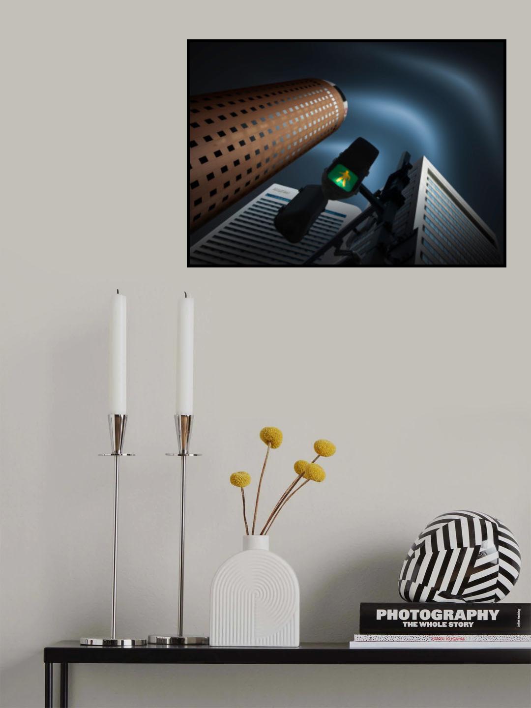 Architecture Pieces Poster och Canvastavla