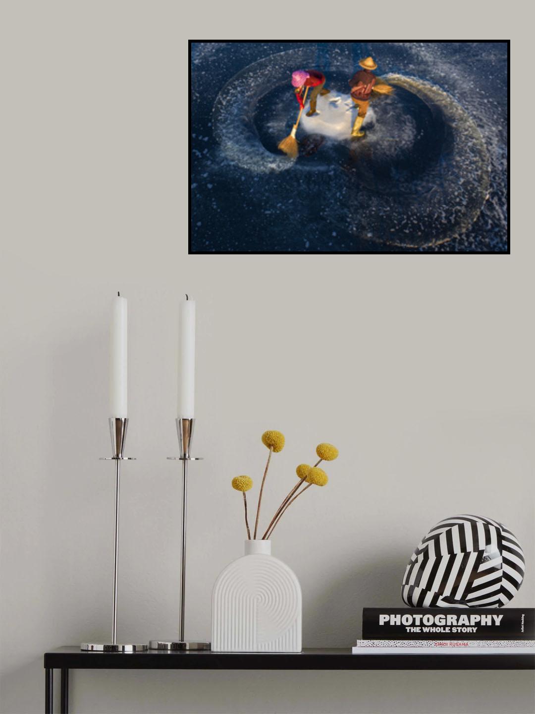 Basking in salt Poster och Canvastavla