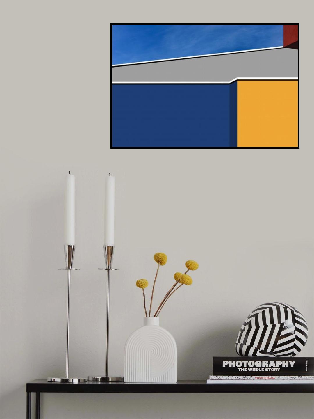 Urban texture -Qiryat Ono Poster och Canvastavla