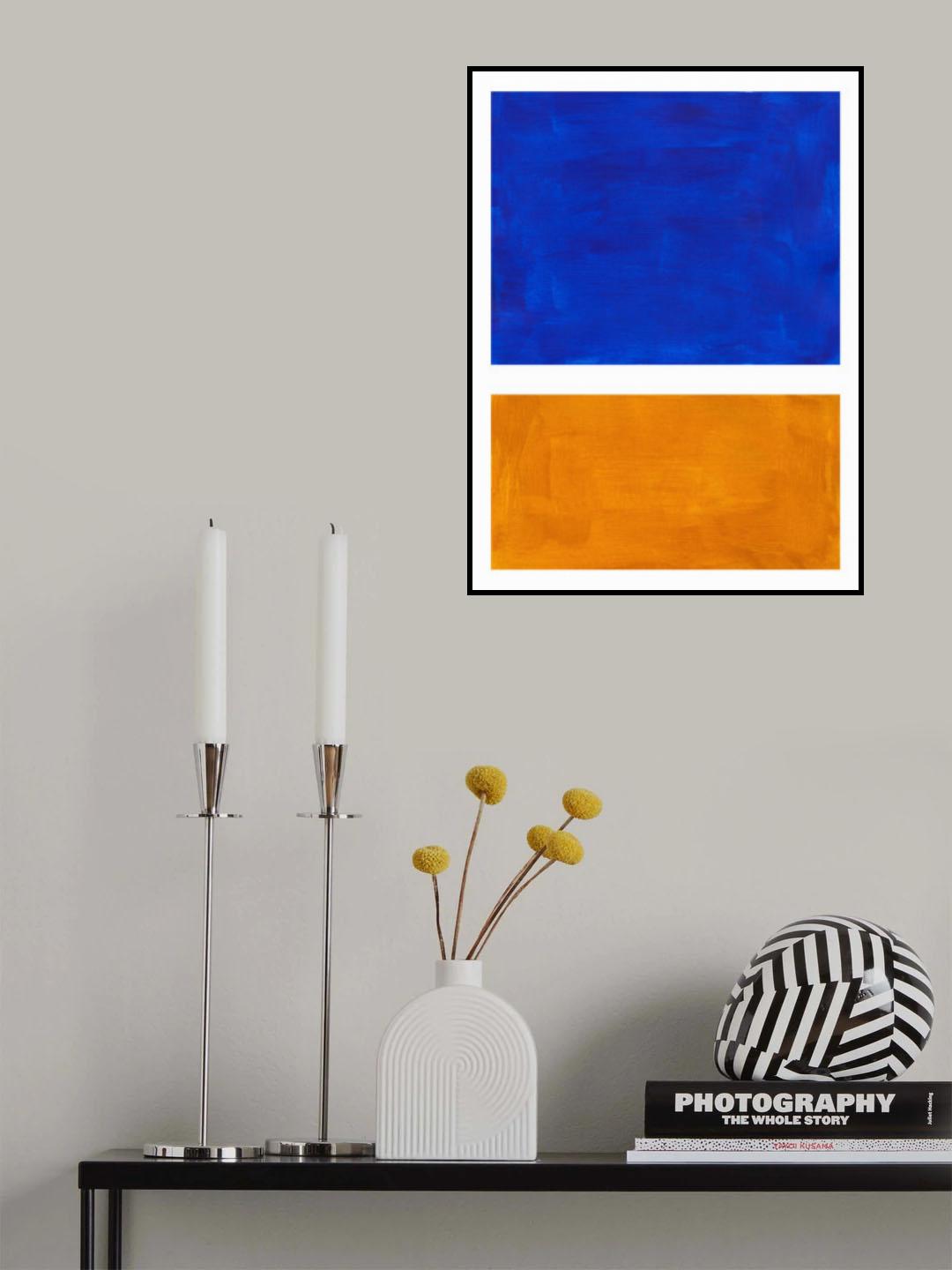 Colourfield 62 Poster och Canvastavla