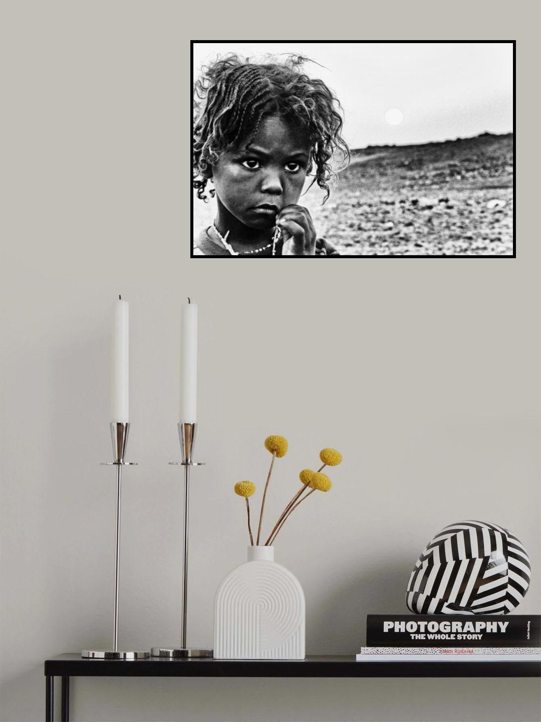 in the dessert of Danakil Poster och Canvastavla