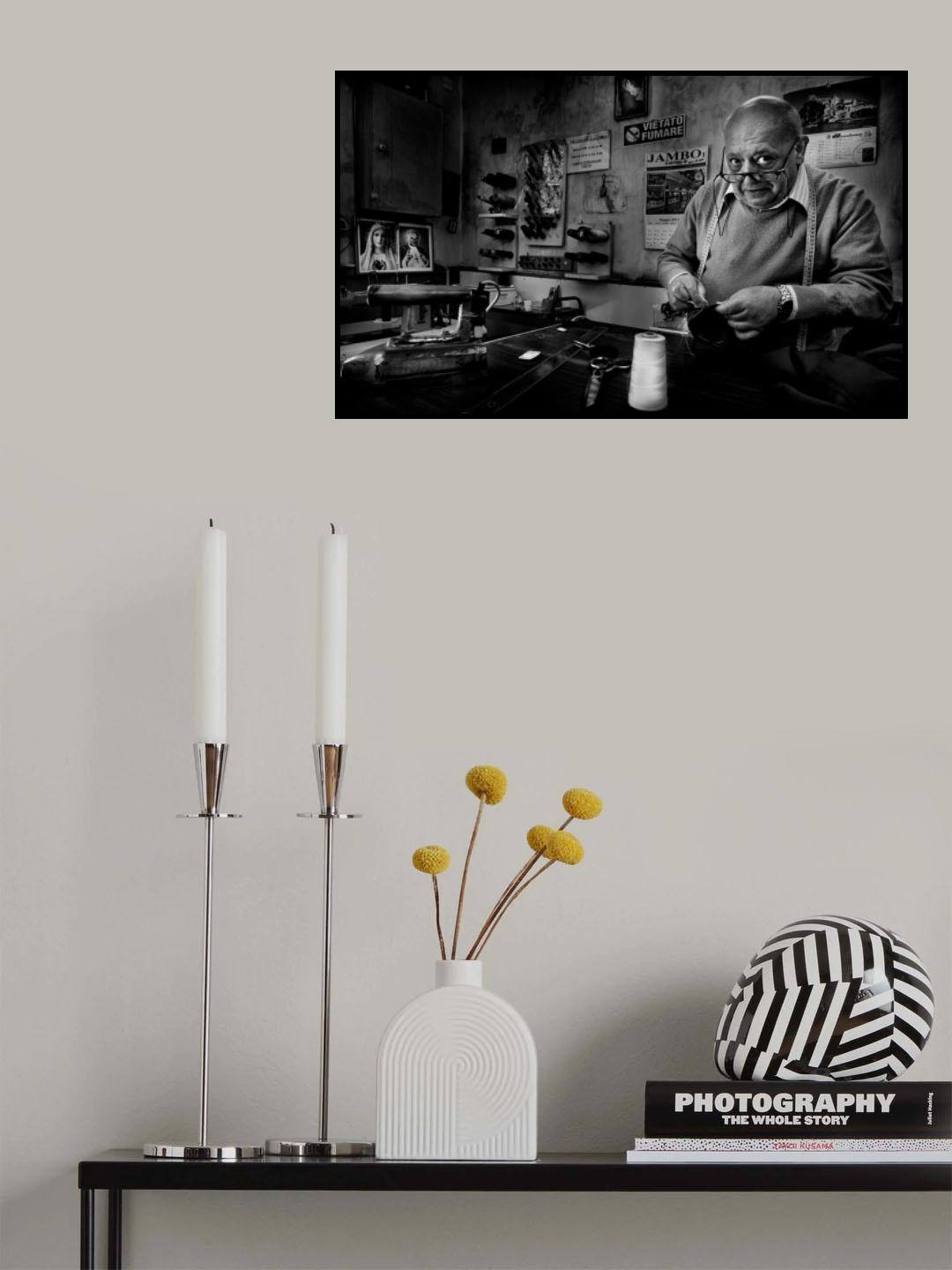 Mr. Giovanni, the tailor. Poster och Canvastavla