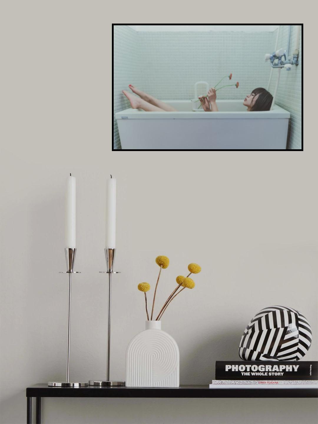 bathing Poster och Canvastavla